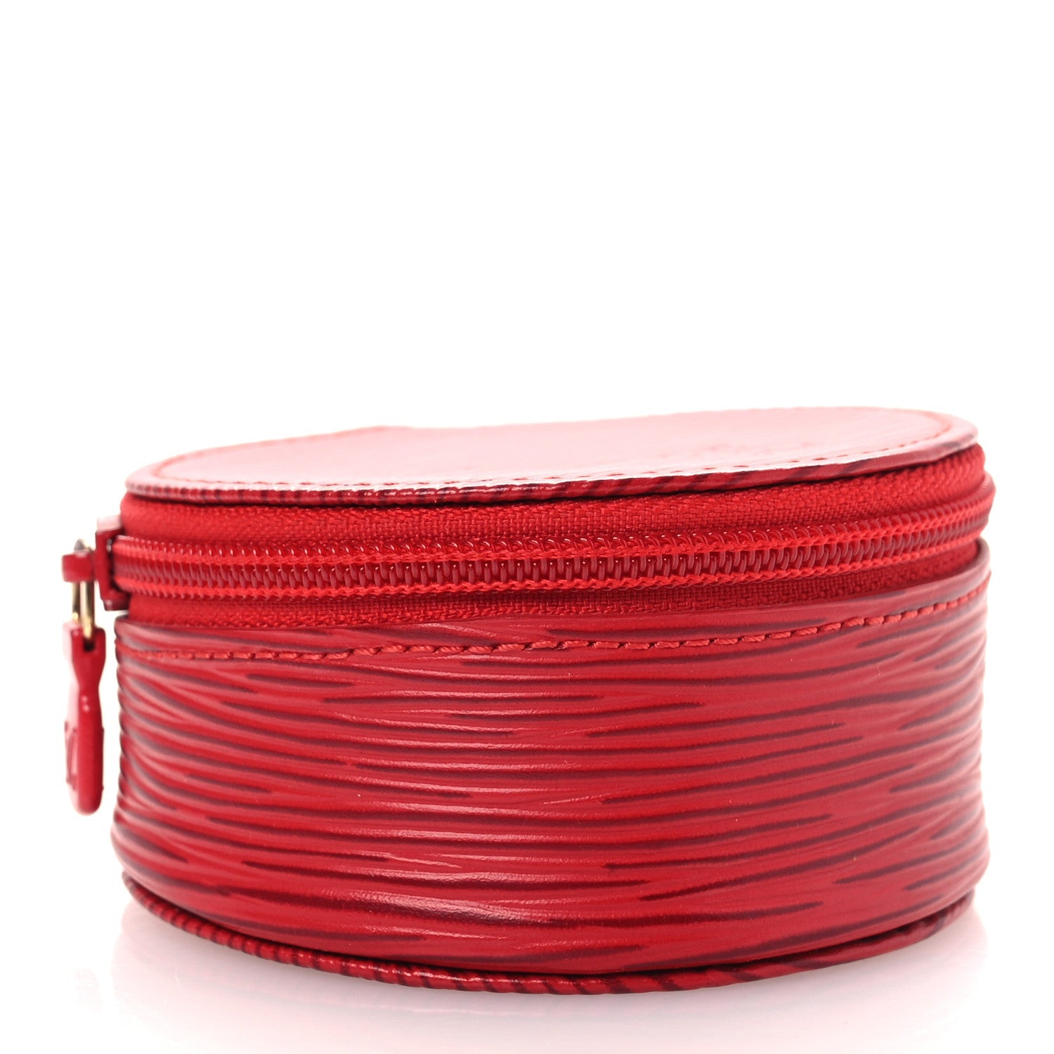 Epi Ecrin Bijoux 8cm Jewelry Box Case Castillan Red