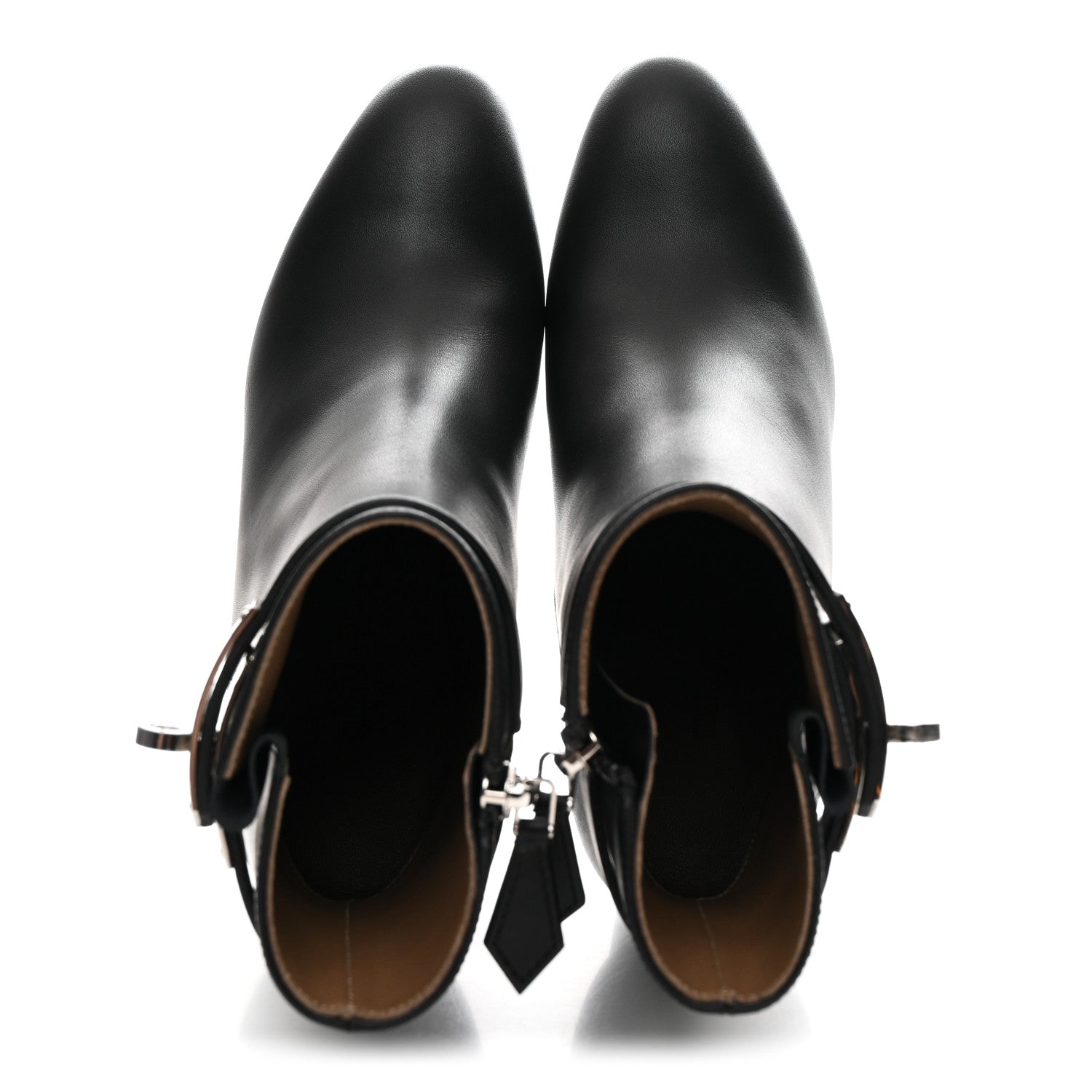 Calfskin Saint Germain Ankle Boots 35 Black