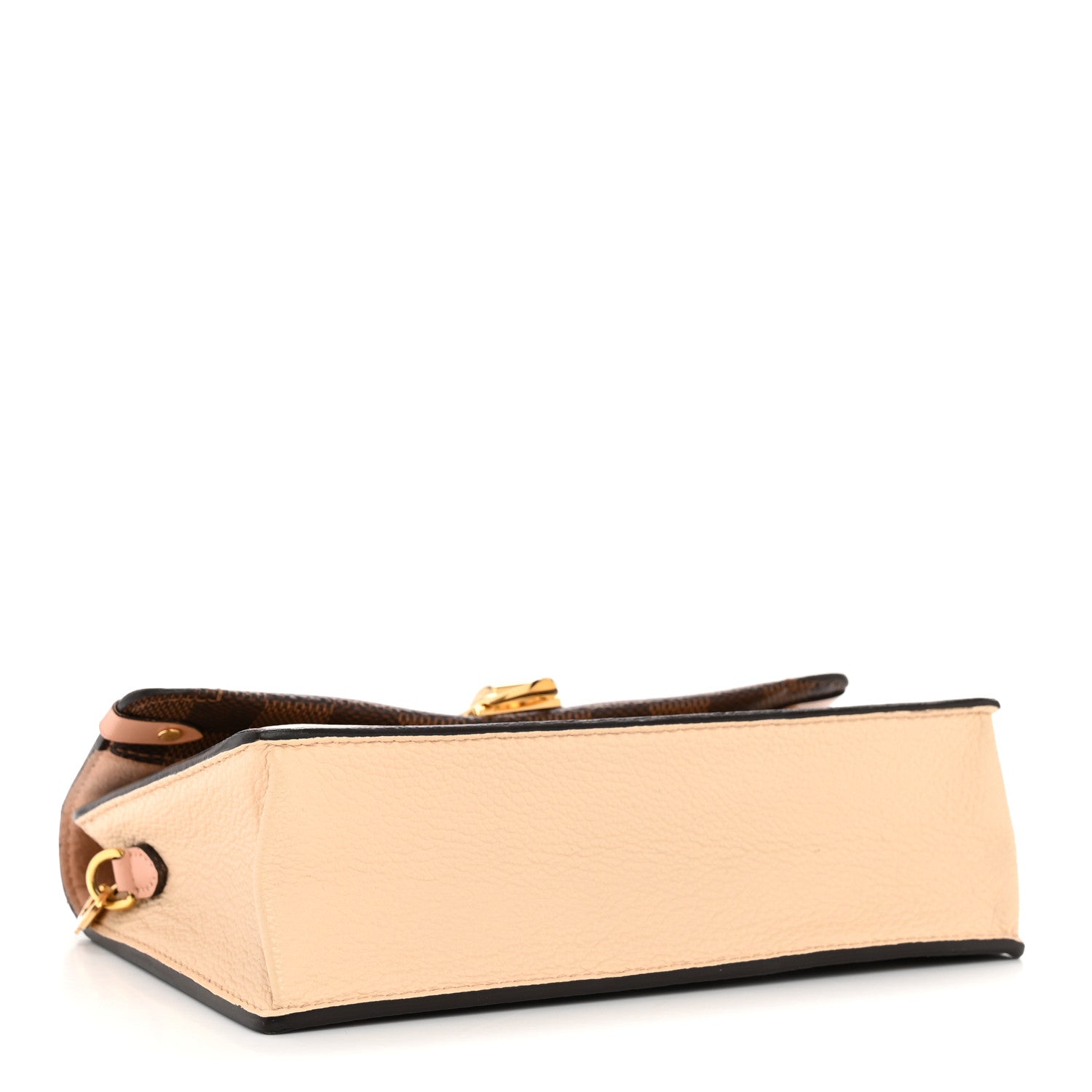 Damier Ebene Vavin Chain Wallet Creme
