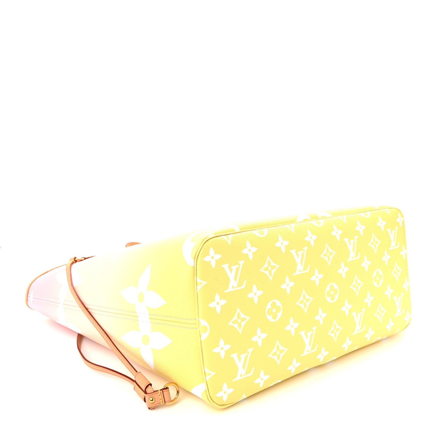 Monogram Giant By The Pool Neverfull MM Light Pink