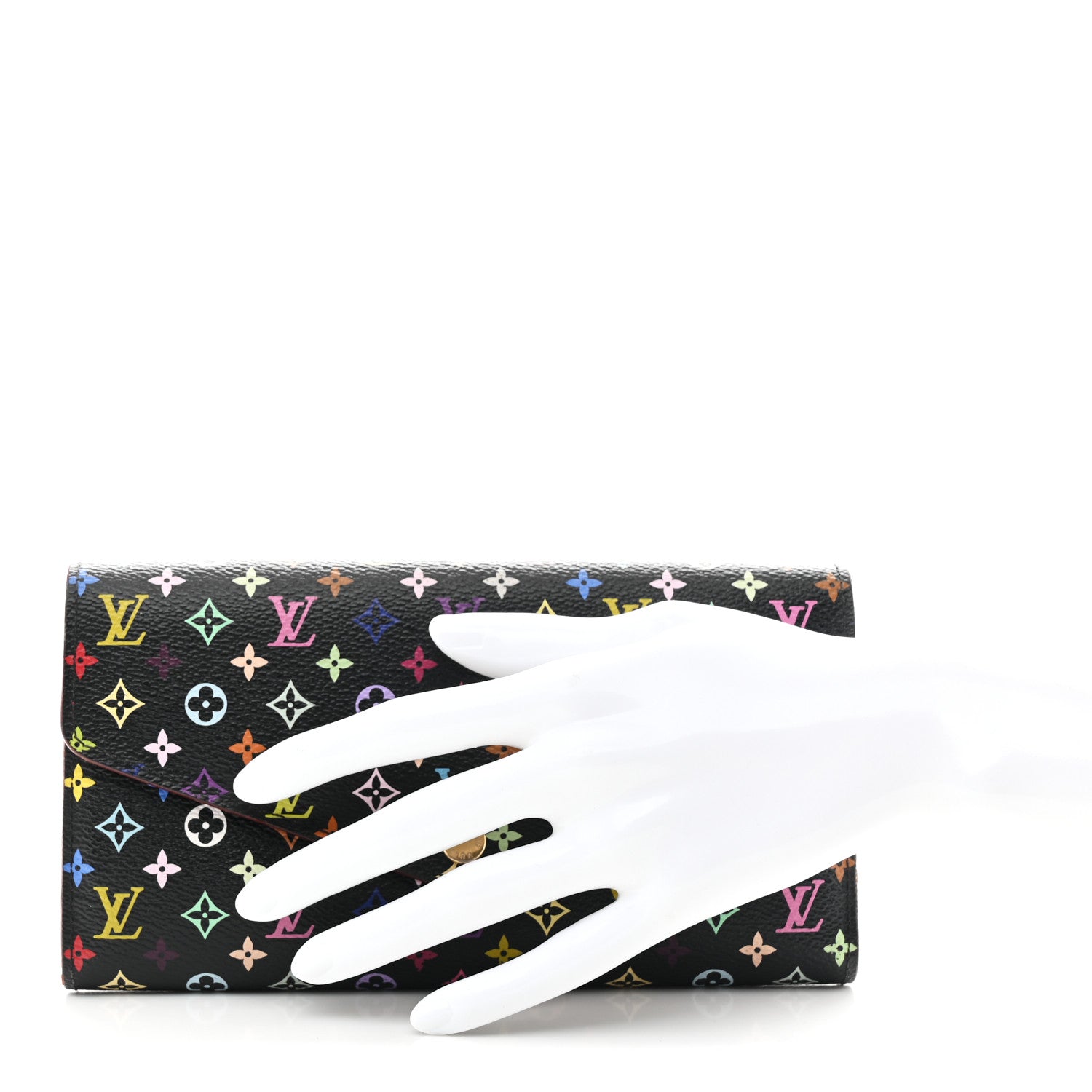 Monogram Multicolor Sarah Wallet NM Black Grenade
