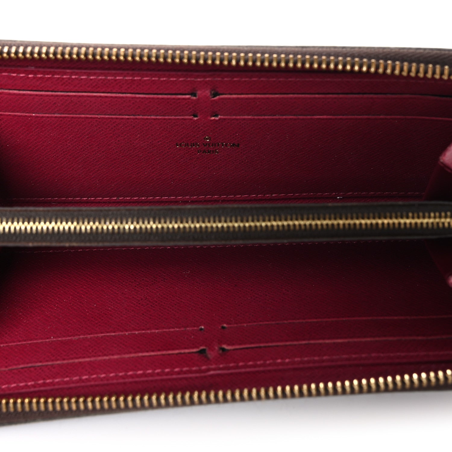 Monogram Clemence Wallet Fuchsia