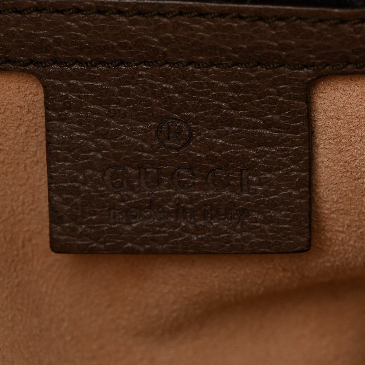 GG Supreme Monogram Medium Ophidia Shopping Tote Brown
