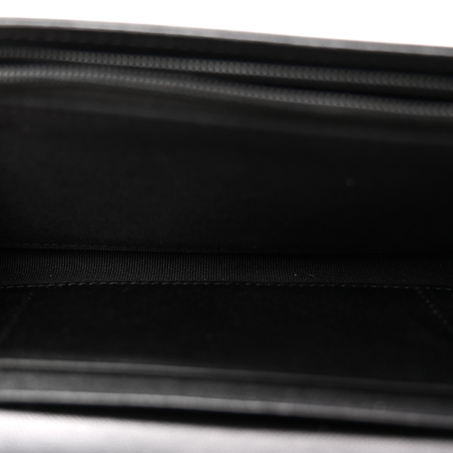 Calfskin Quilted Crystal CC Star Flap Wallet Black