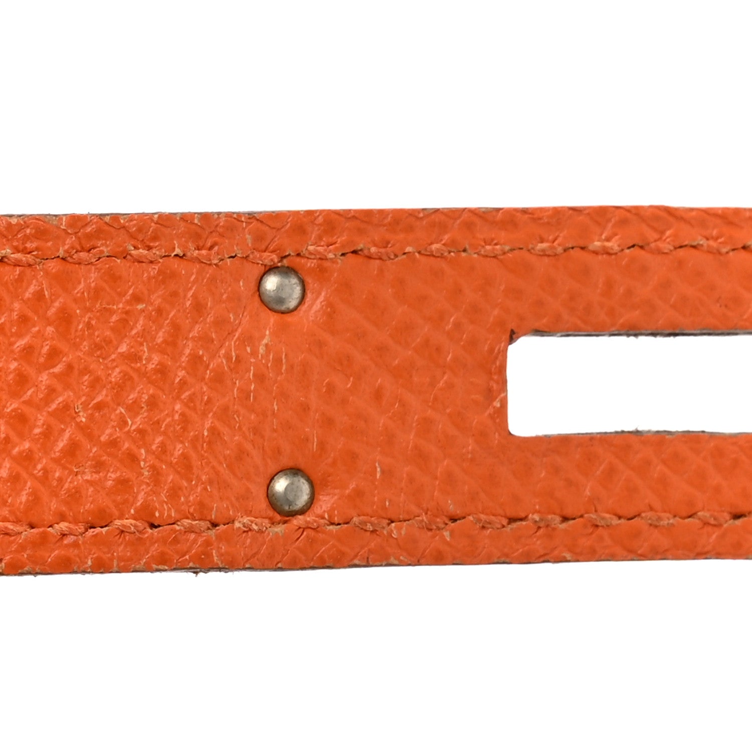 Epsom Birkin 30 Orange