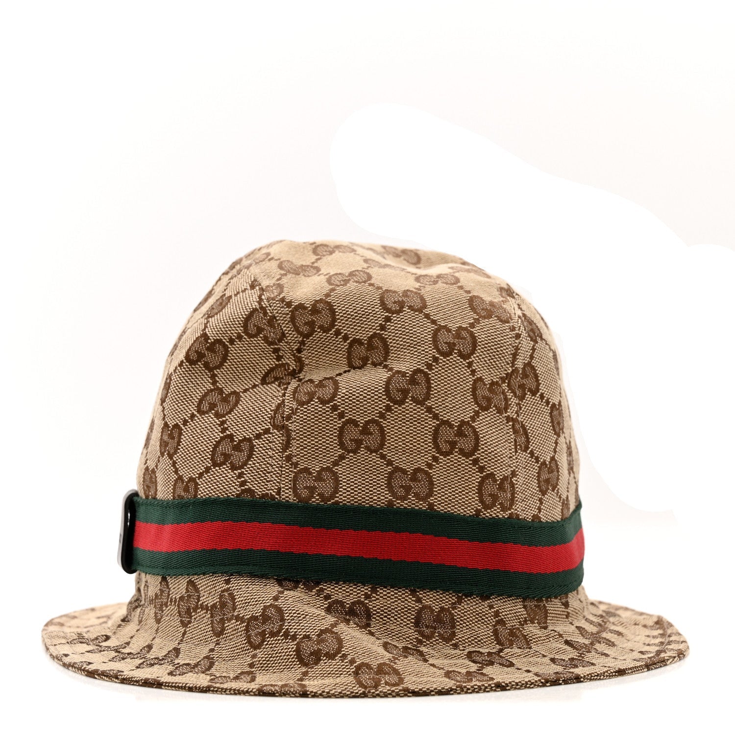 Monogram Web Bucket Hat M Brown