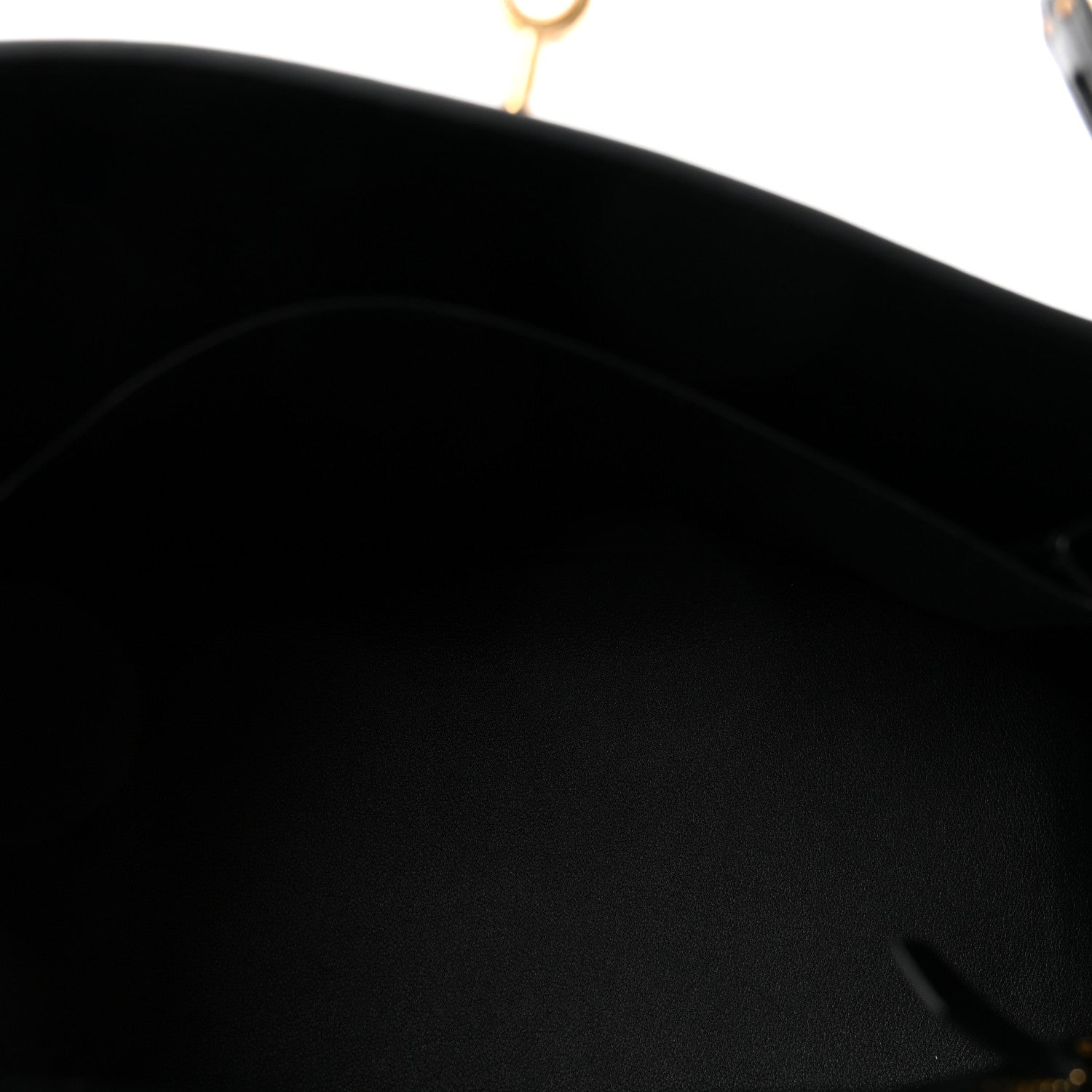 Cheri Calfskin Kelly Retourne 25 Black