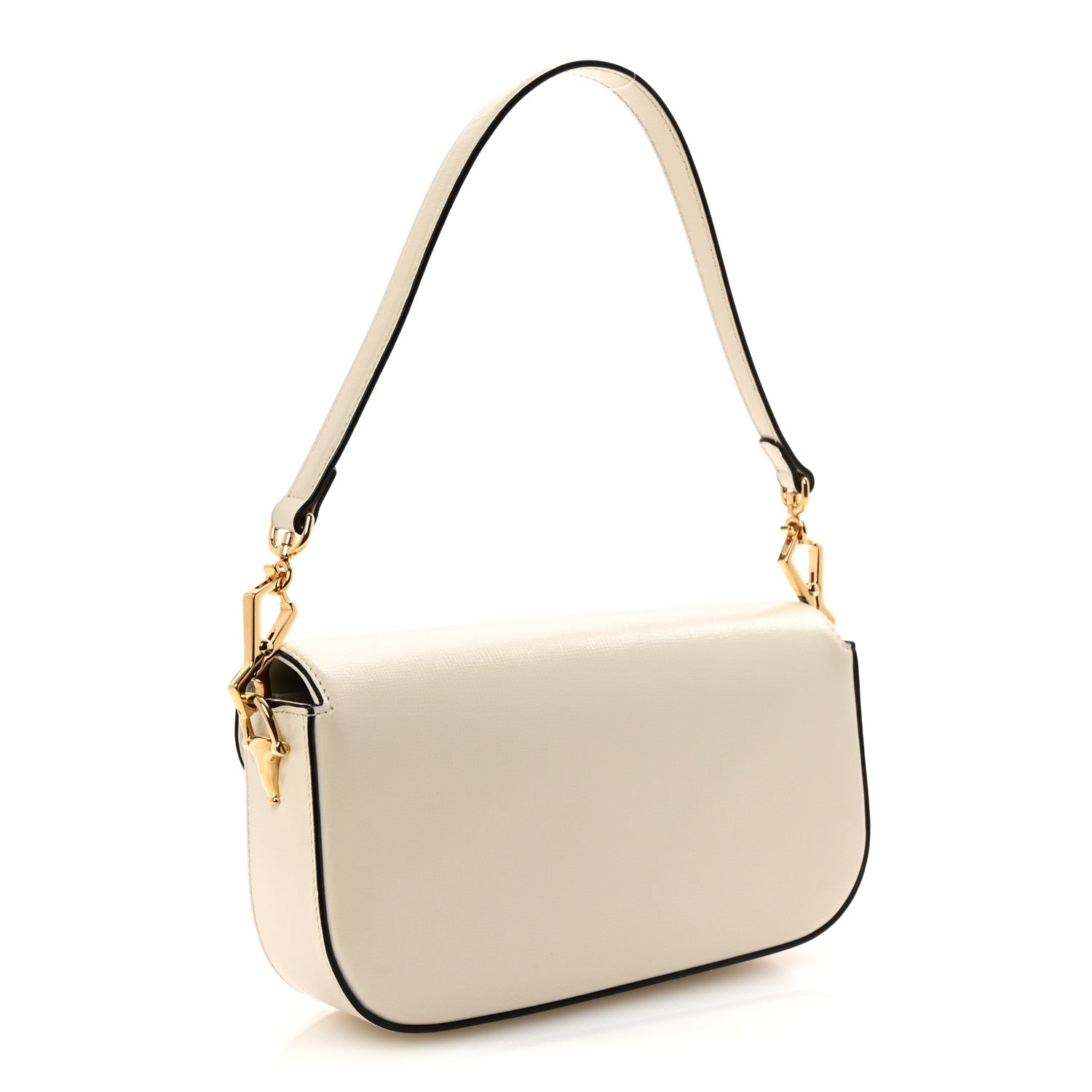 Azalea Calfskin Small Horsebit 1955 Chain Shoulder Bag Mystic White