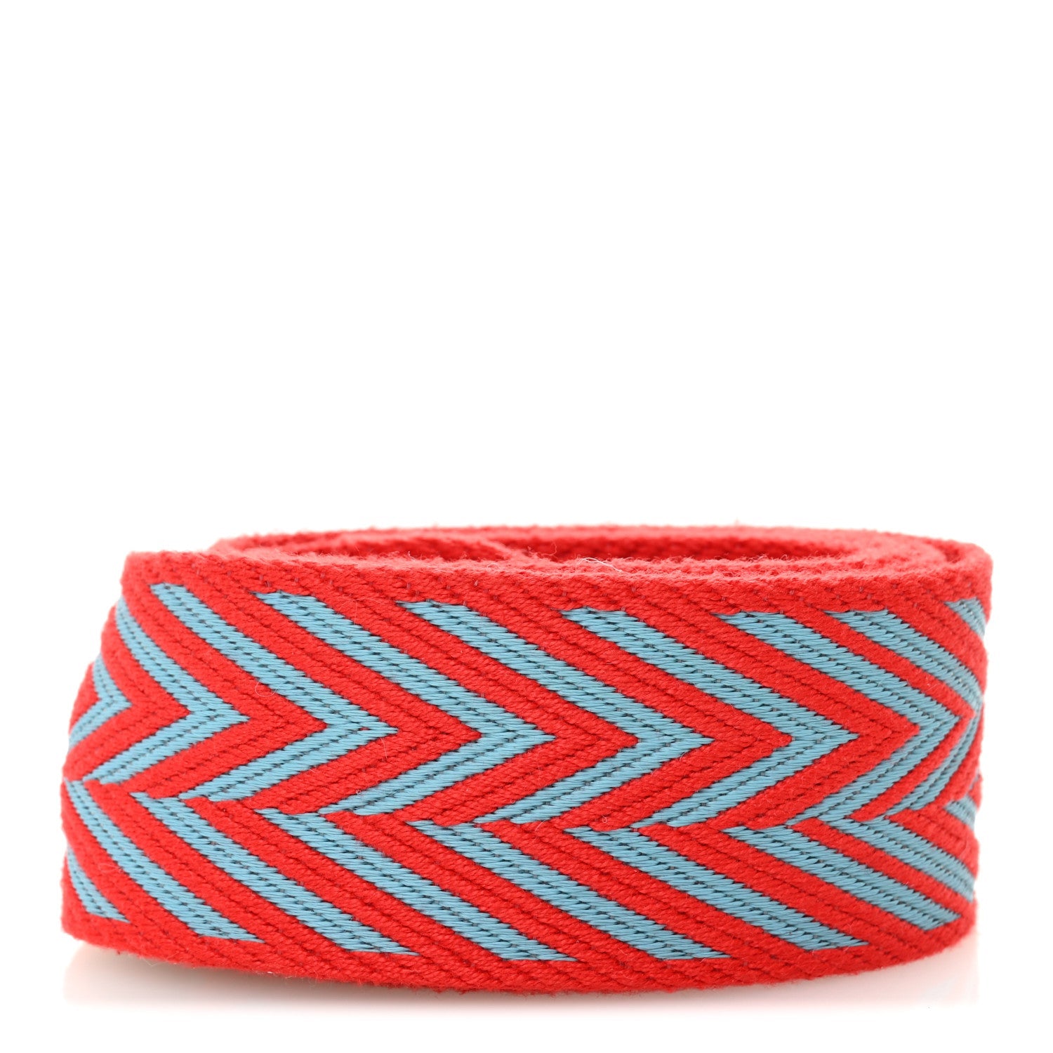 Toile Swift 50mm Sangle ZigZag Shoulder Strap Rouge De Coeur Bleu Du Nord