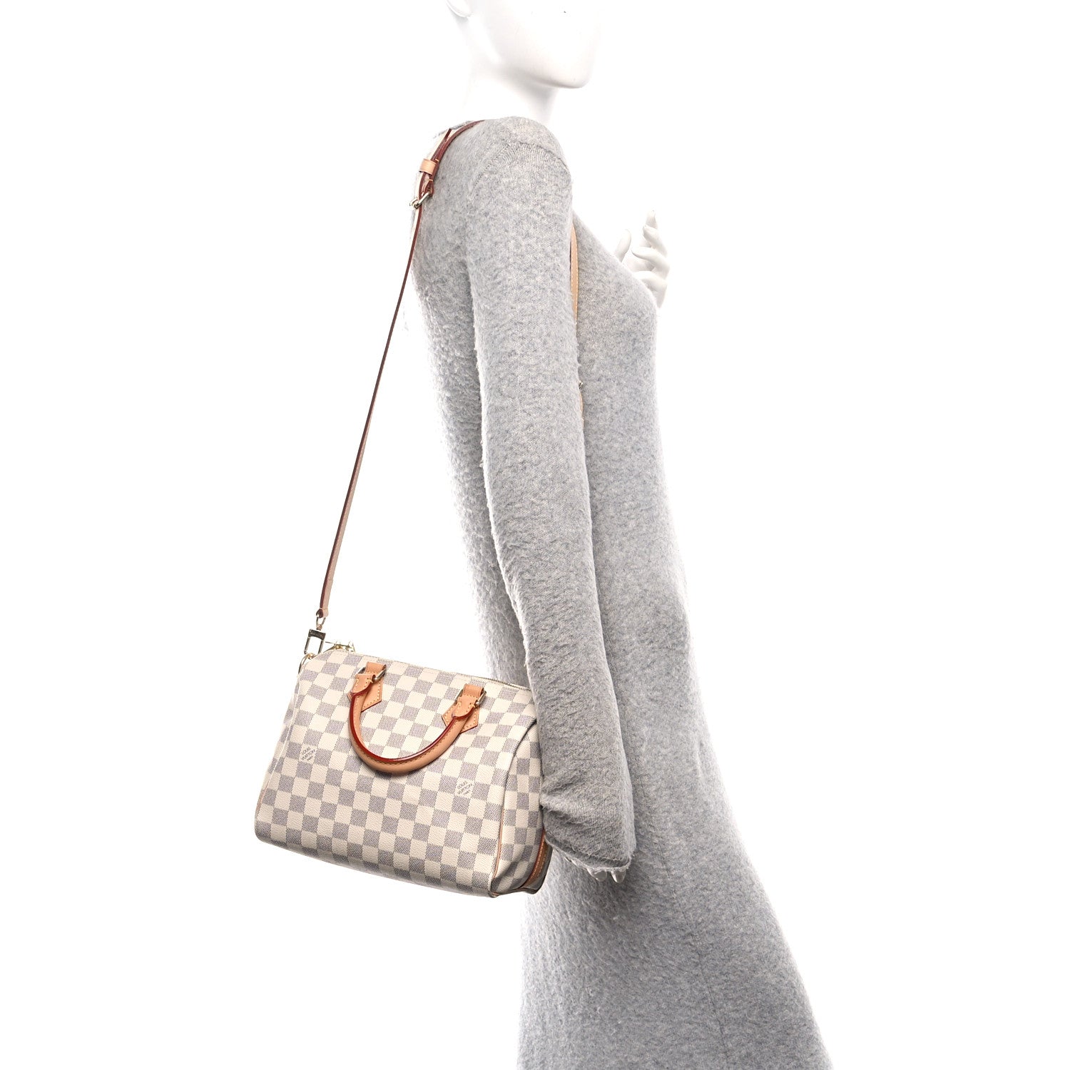 Damier Azur Speedy Bandouliere 25