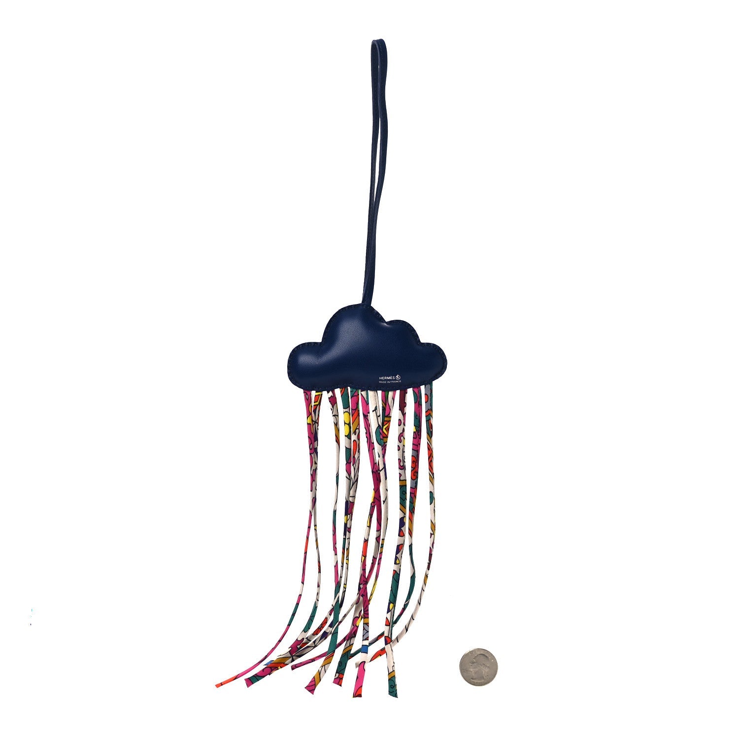 Swift Silk Cord Petit H Cloud Bag Charm