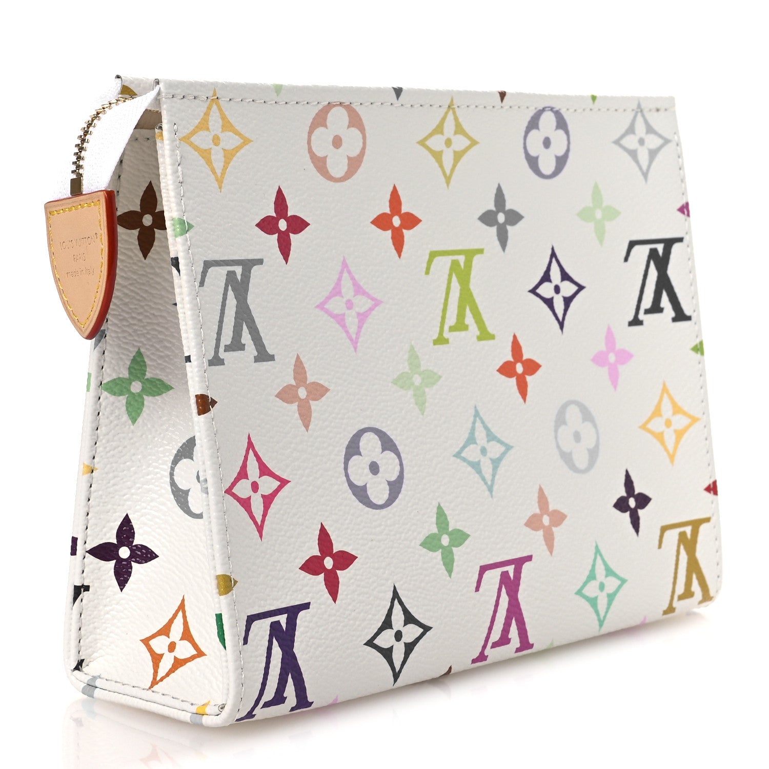 LV X TM Monogram Multicolor Toiletry Pouch 19 White