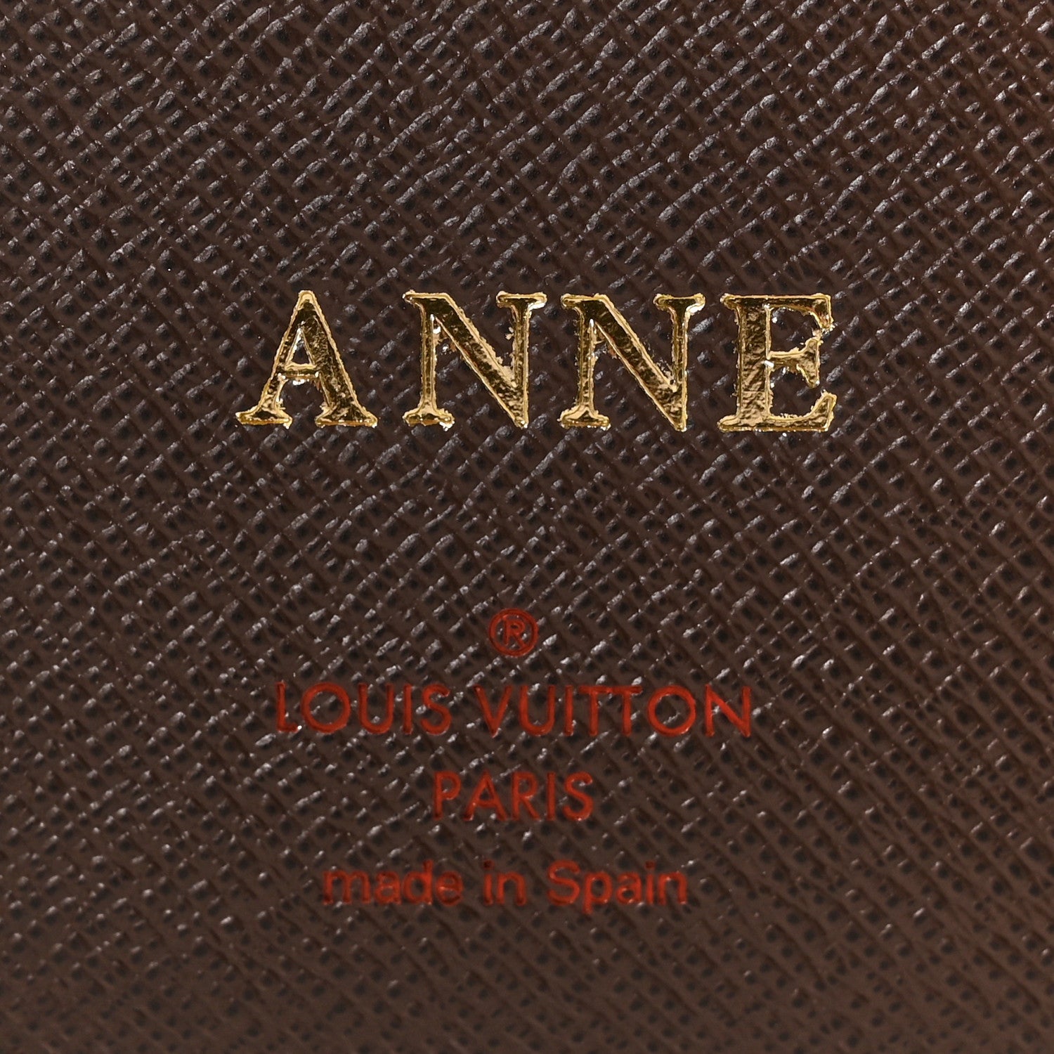 Damier Ebene Pocket Agenda Cover