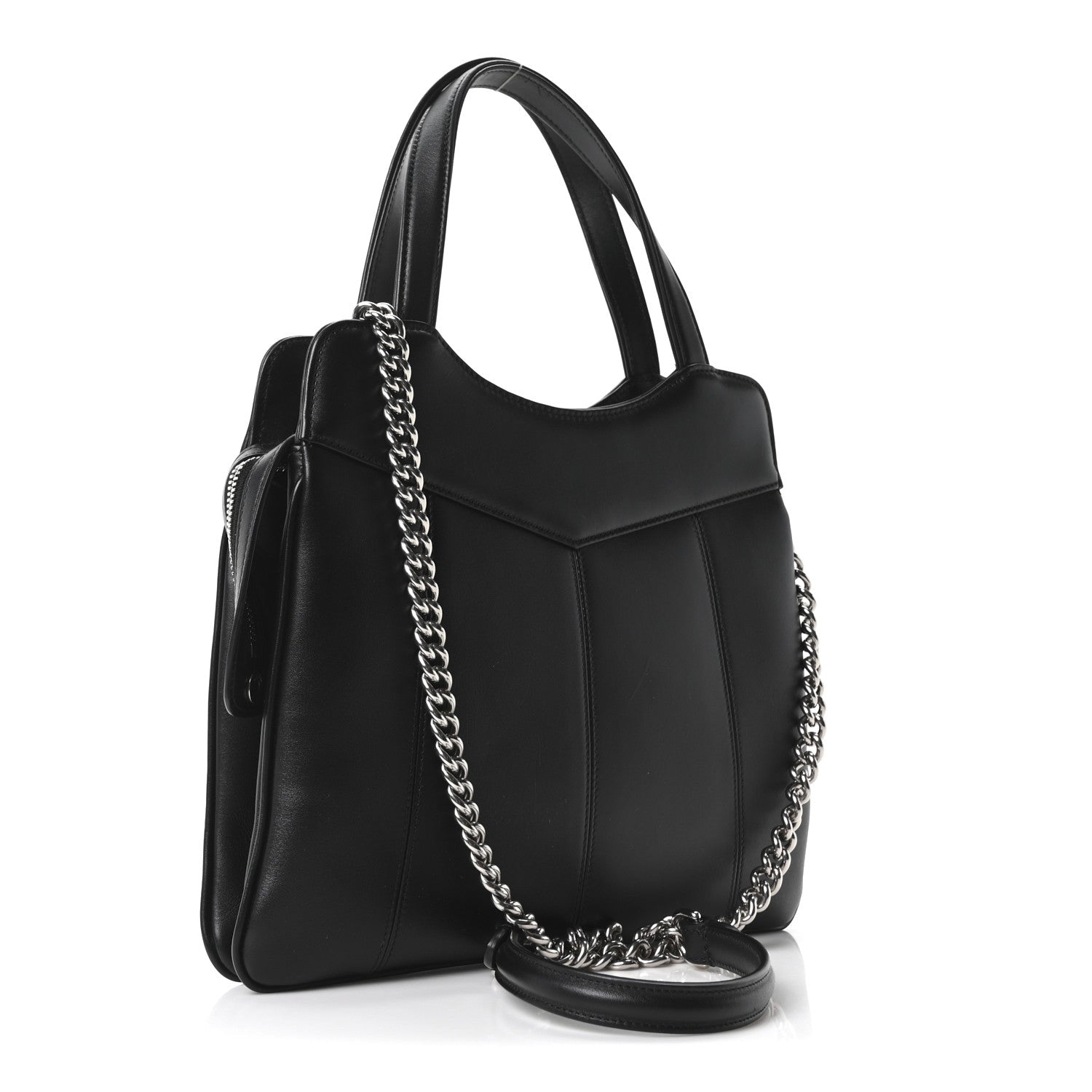 Calfskin Petite GG Small Tote Bag Black