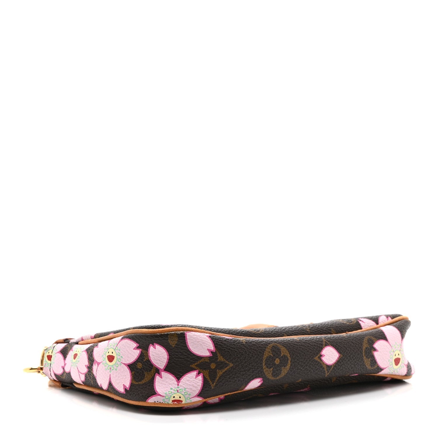 Monogram Cherry Blossom Pochette Accessories Brown