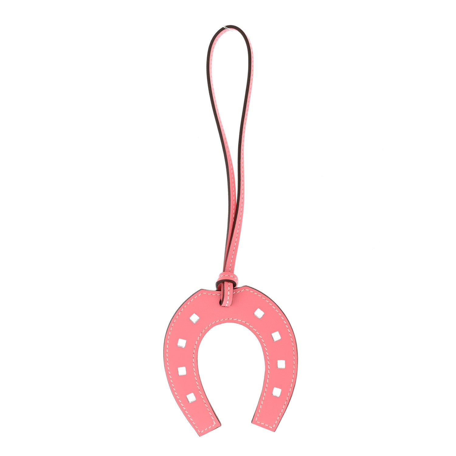 Swift Paddock Horseshoe Bag Charm Rose Ete