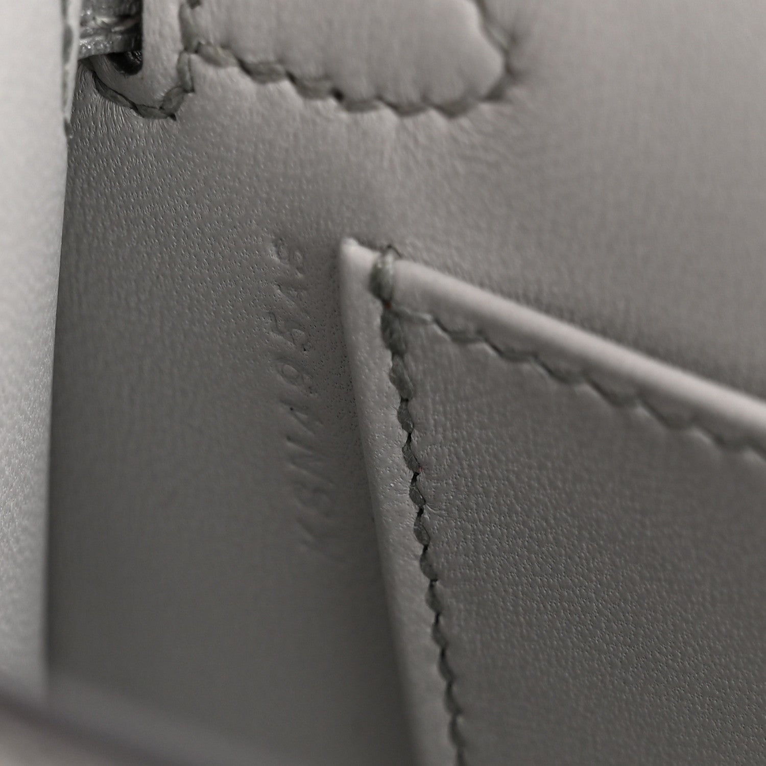 Metallic Chevre Chamkilight Mini Kelly Sellier 20 Argent