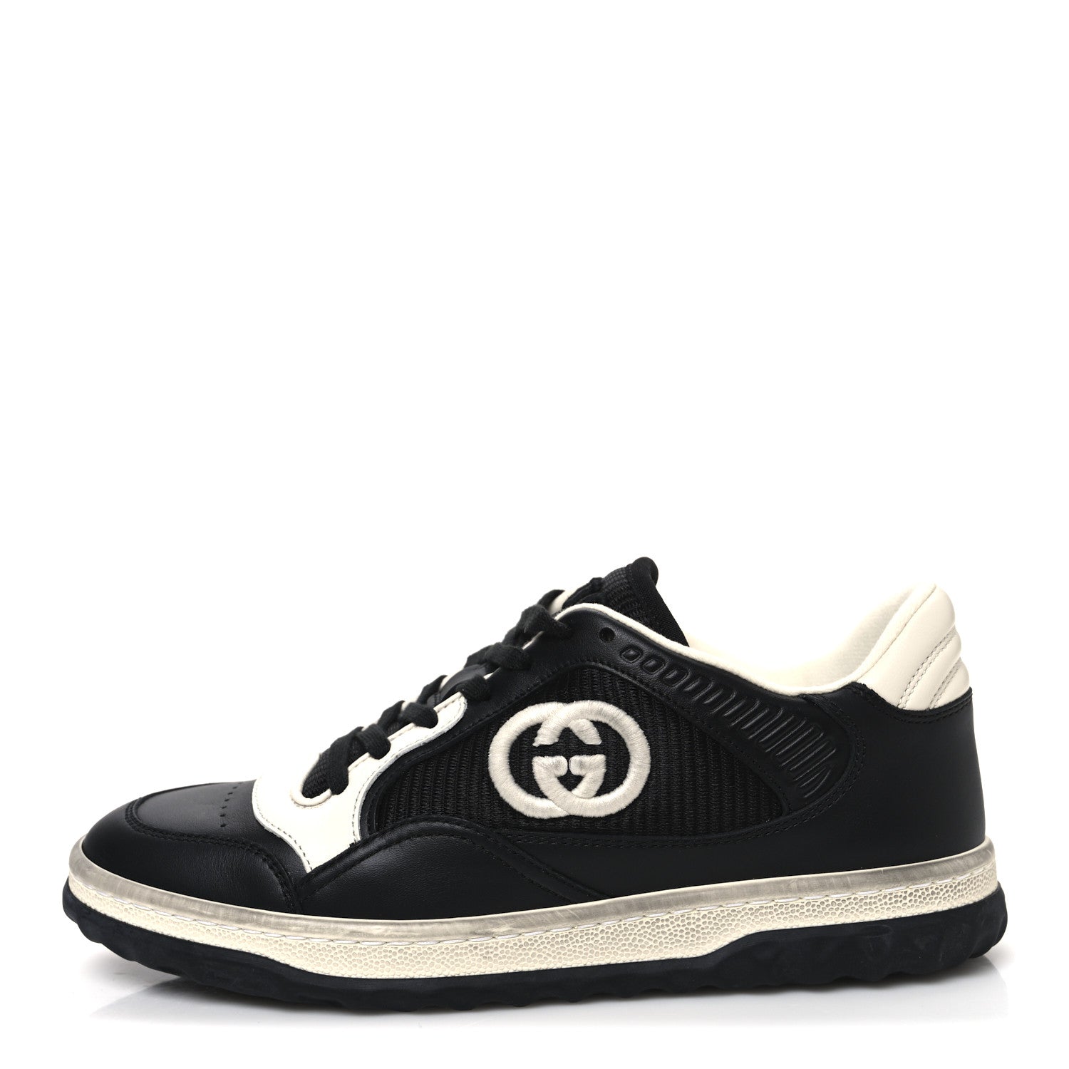 Dali Soft Calfskin Womens Mac80 Sneakers 36 Black Off White