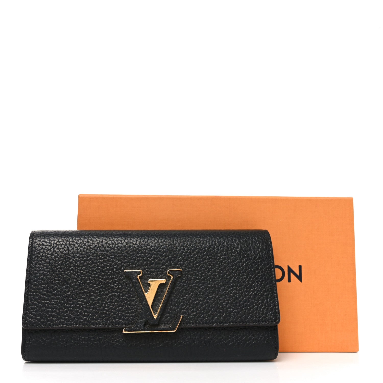 Taurillon Capucines Wallet Black