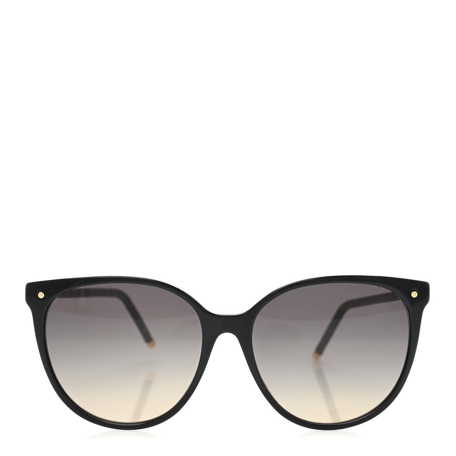 Monogram Acetate LV First Round Sunglasses Z1710W Black