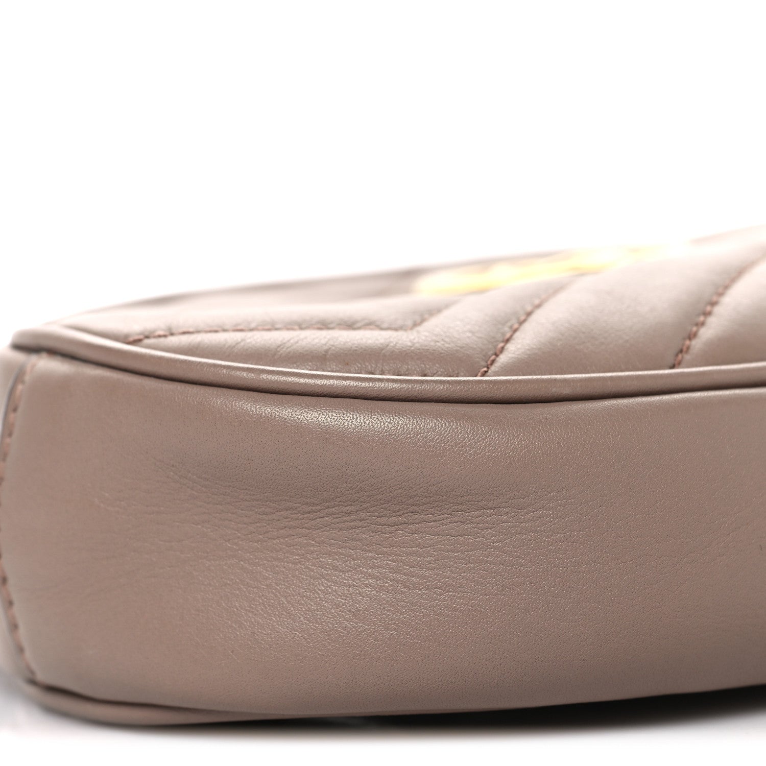 Calfskin Matelasse GG Marmont Belt Bag 85 34 Porcelain Rose