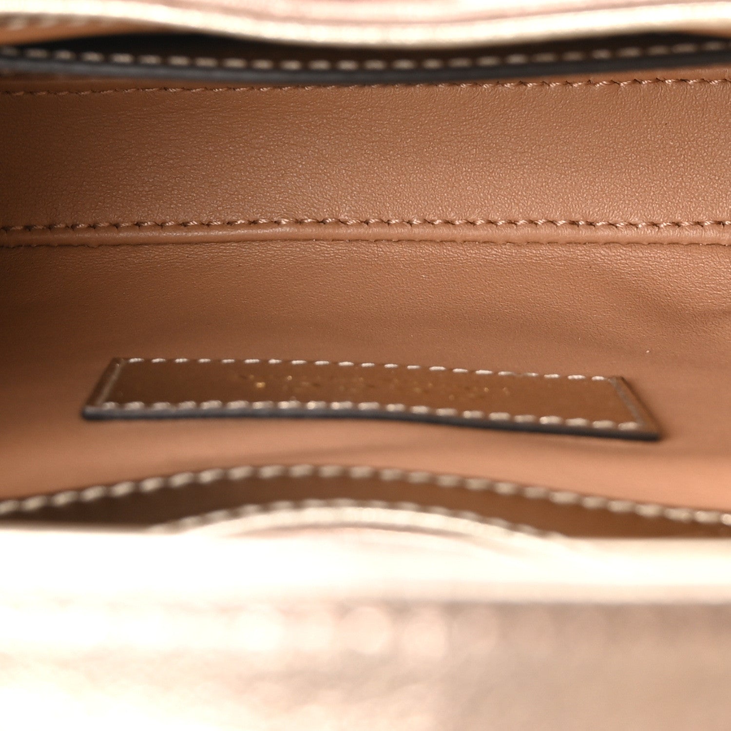 Metallic Faded Nappa Mini Jackie 1961 Copper
