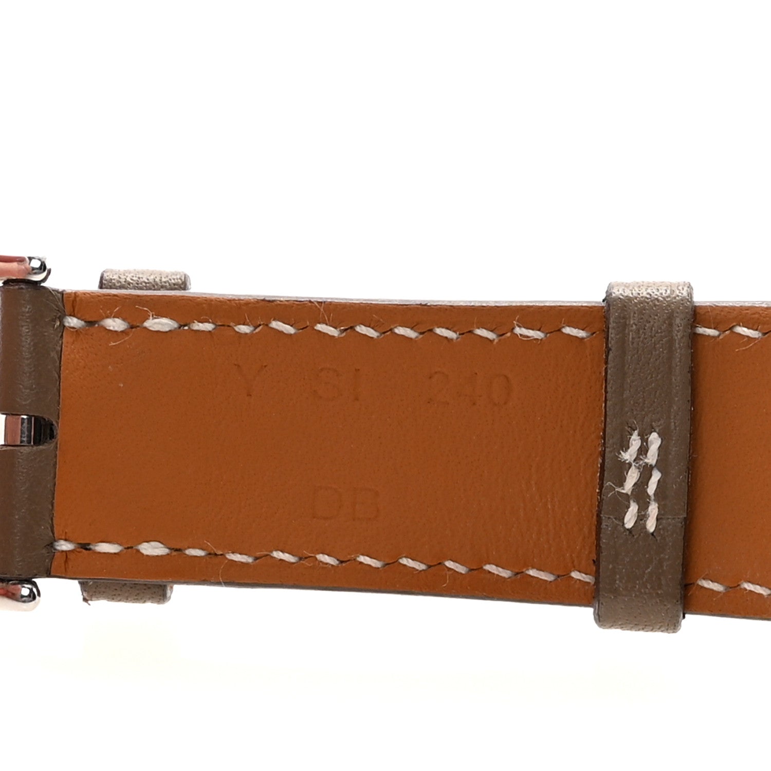 Swift 38mm Apple Watch Double Tour Band Etoupe