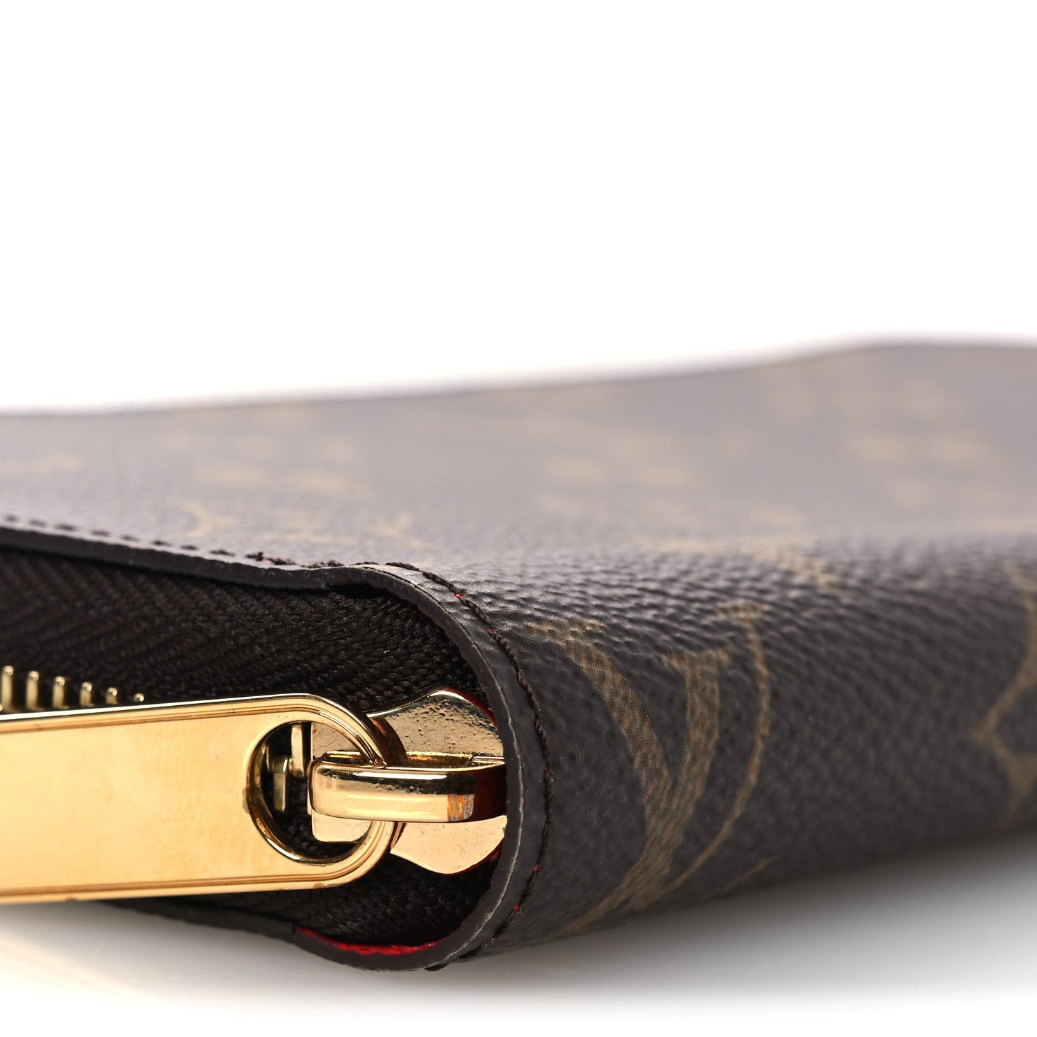 Monogram Zippy Wallet Coquelicot