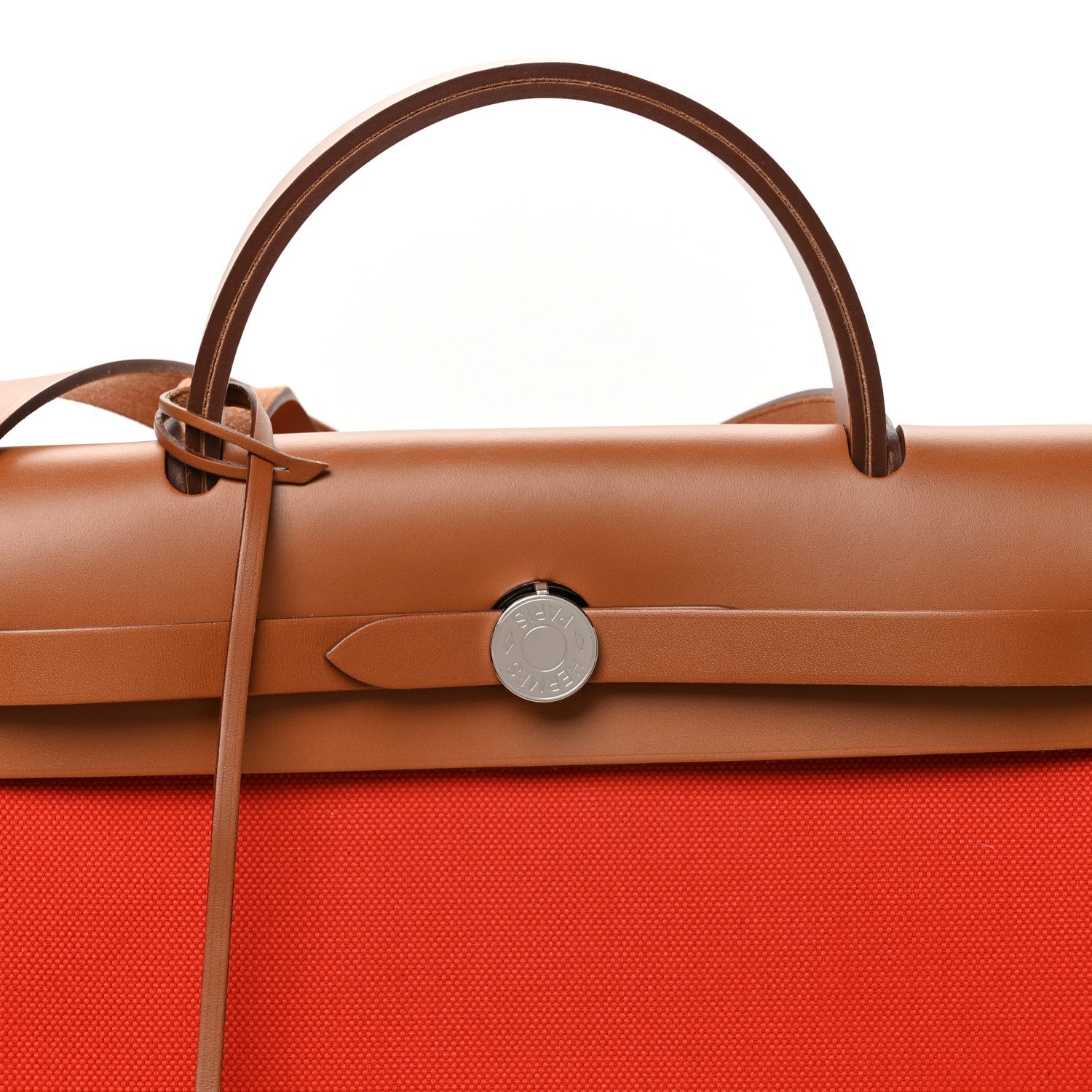 Vache Hunter Toile Herbag Zip Retourne 31 PM Orange Mecano Fauve