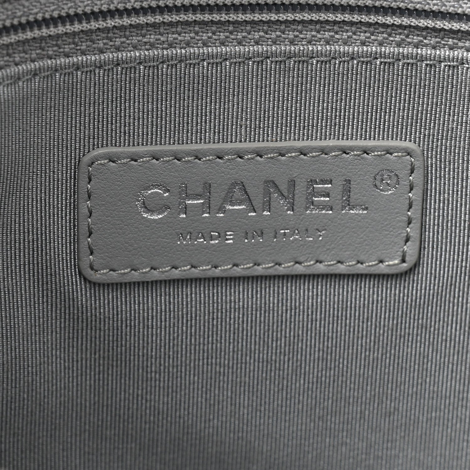 Calfskin Chain 20s Signe Tote Silver