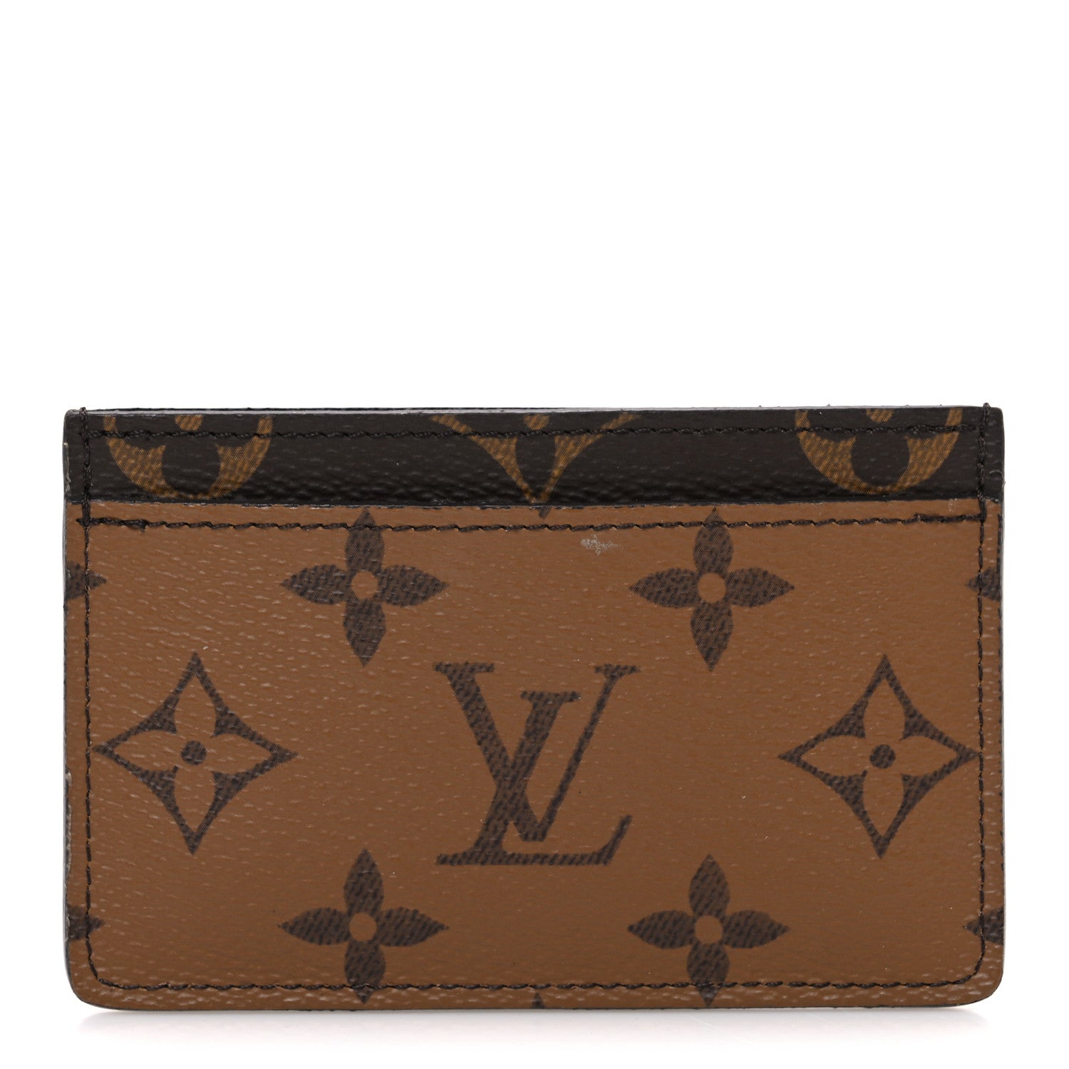 Reverse Monogram Card Holder