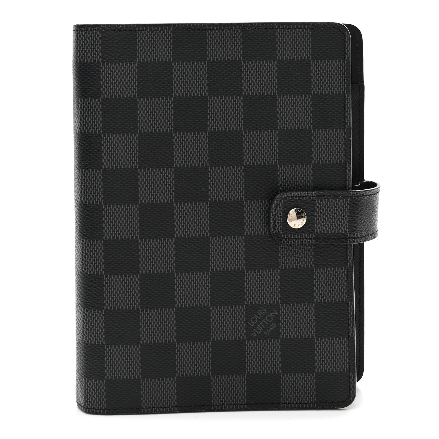 Damier Graphite Medium Ring Agenda Cover