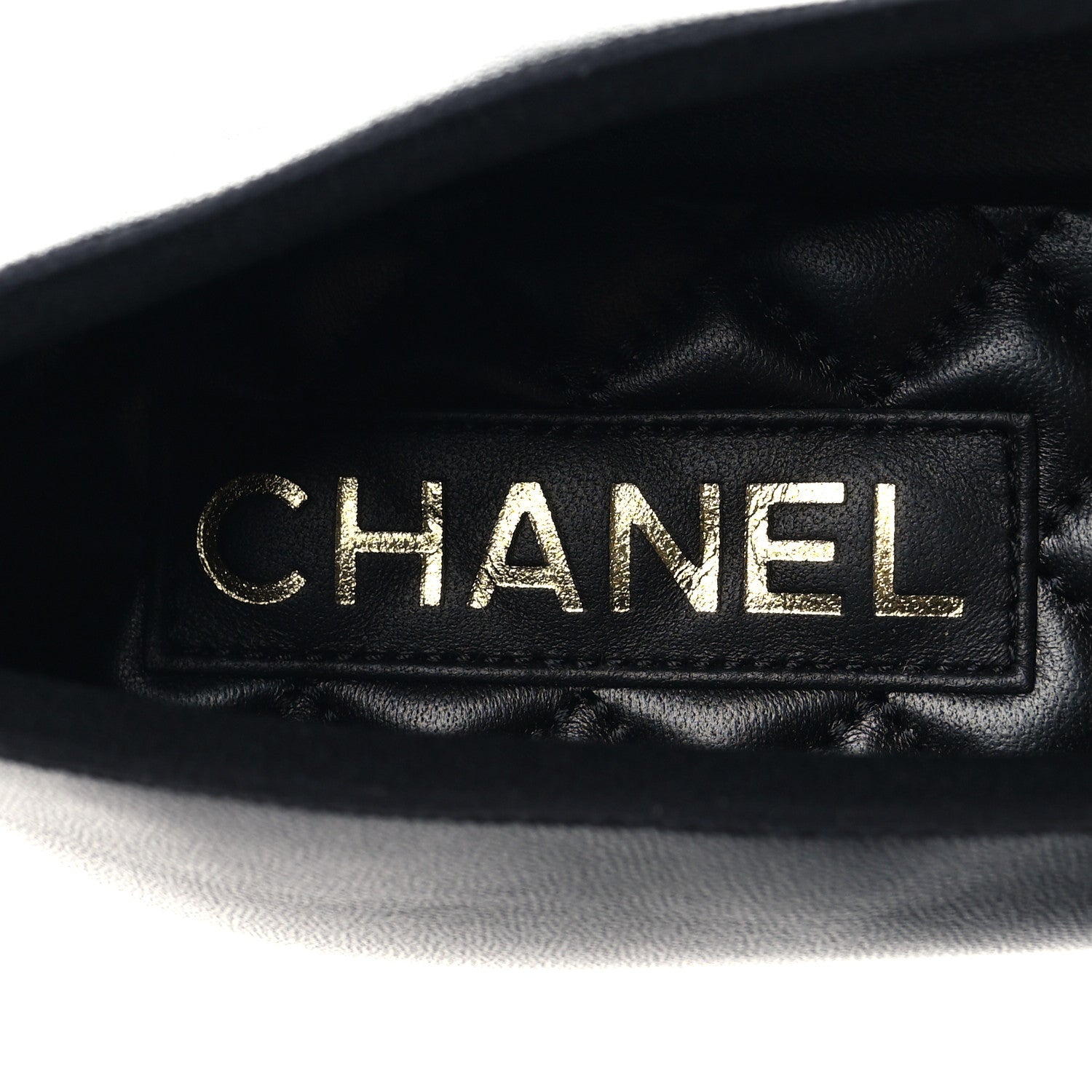 Lambskin Mary Jane Flats 38 Black