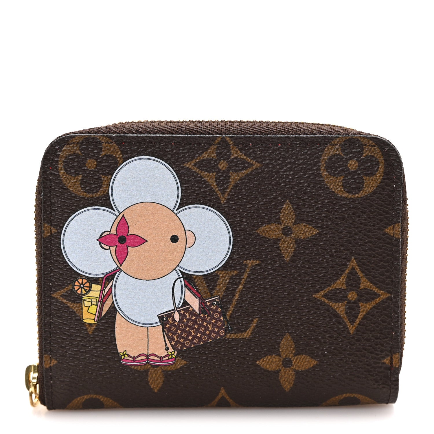 Monogram 2019 Christmas Animation Tokyo Zippy Coin Purse