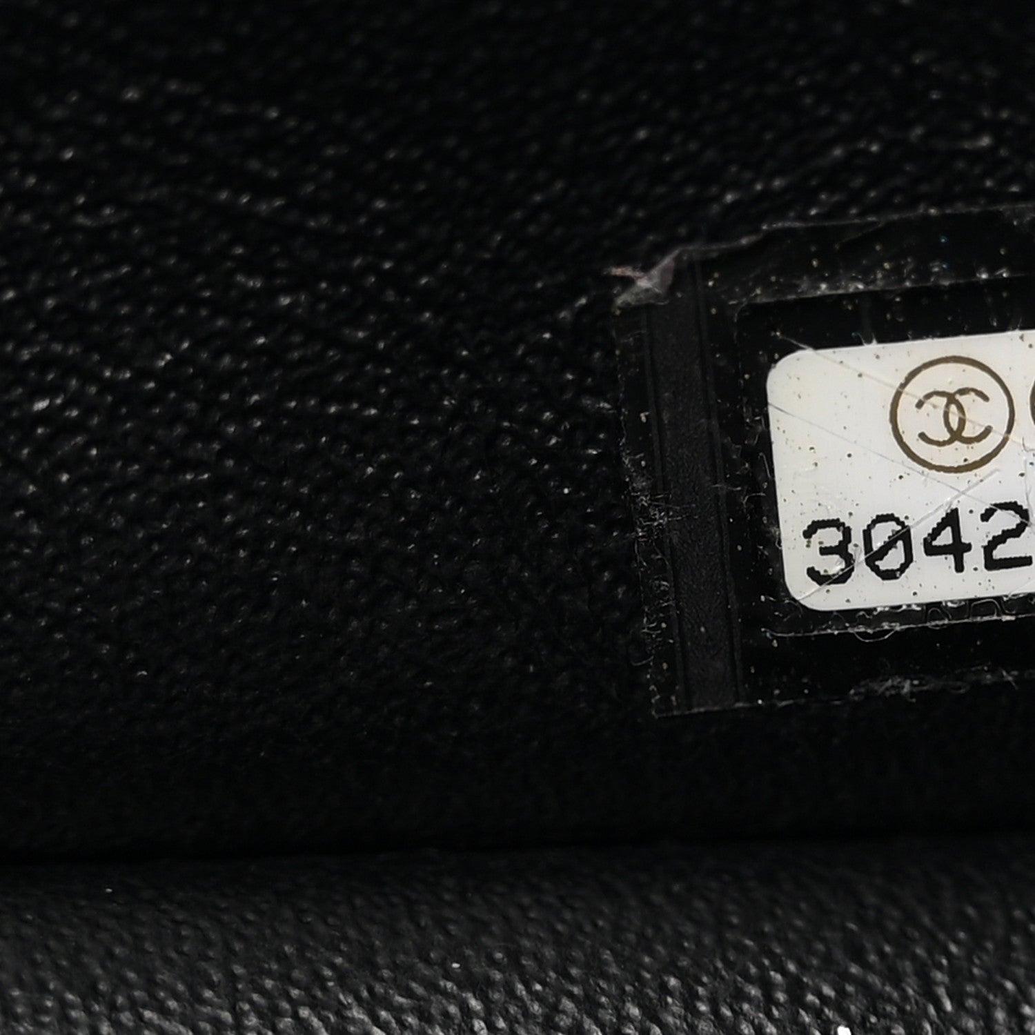 Lambskin Quilted Mini Square Flap Black