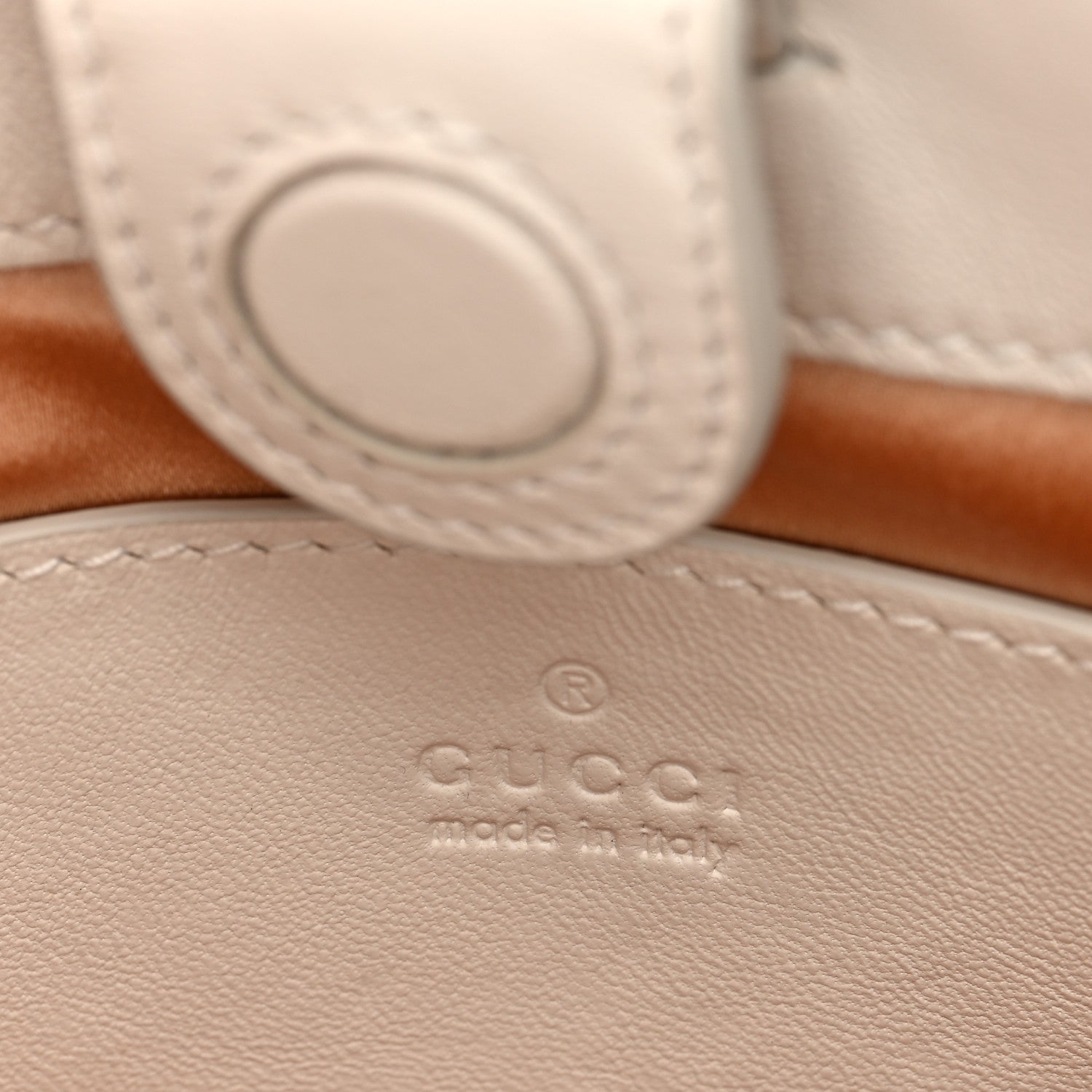 Calfskin Horsebit Slim Shoulder Bag White