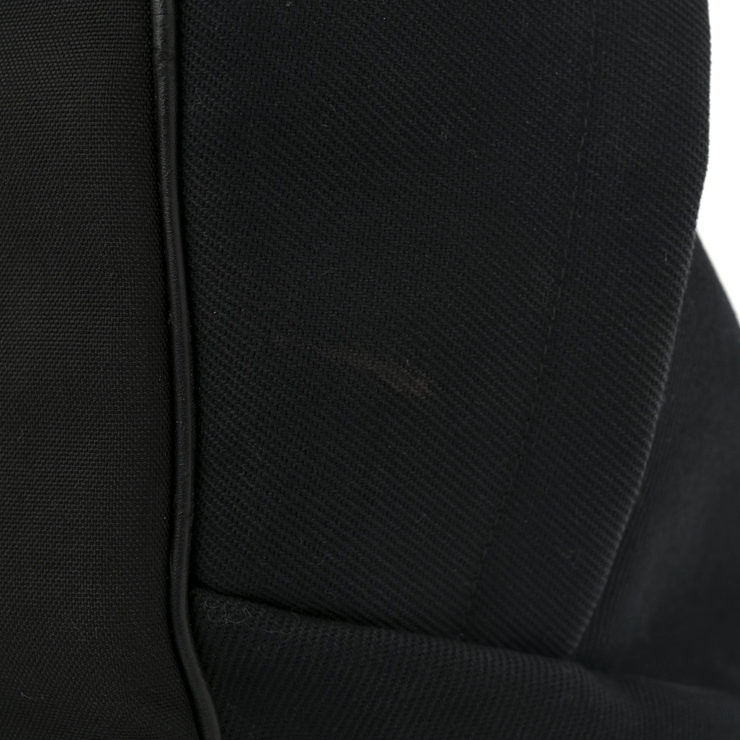 Canvas Signature Embroidered City Backpack Black