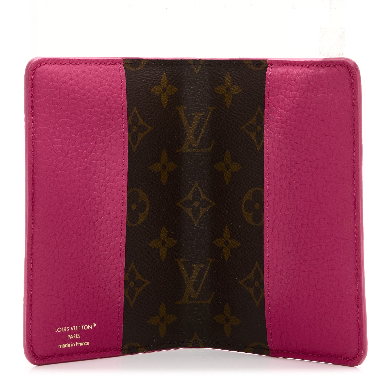 Taurillon Monogram Emily Notebook Cover PM Pink