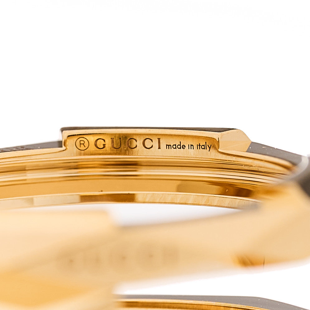 18K Yellow Gold Link to Love Double Ring 57 8