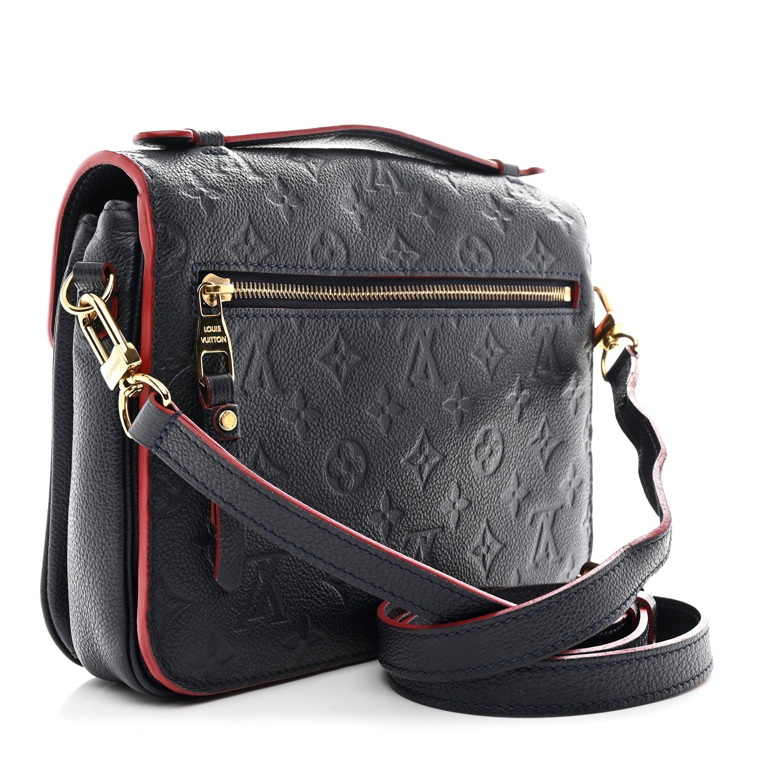 Empreinte Pochette Metis Marine Rouge