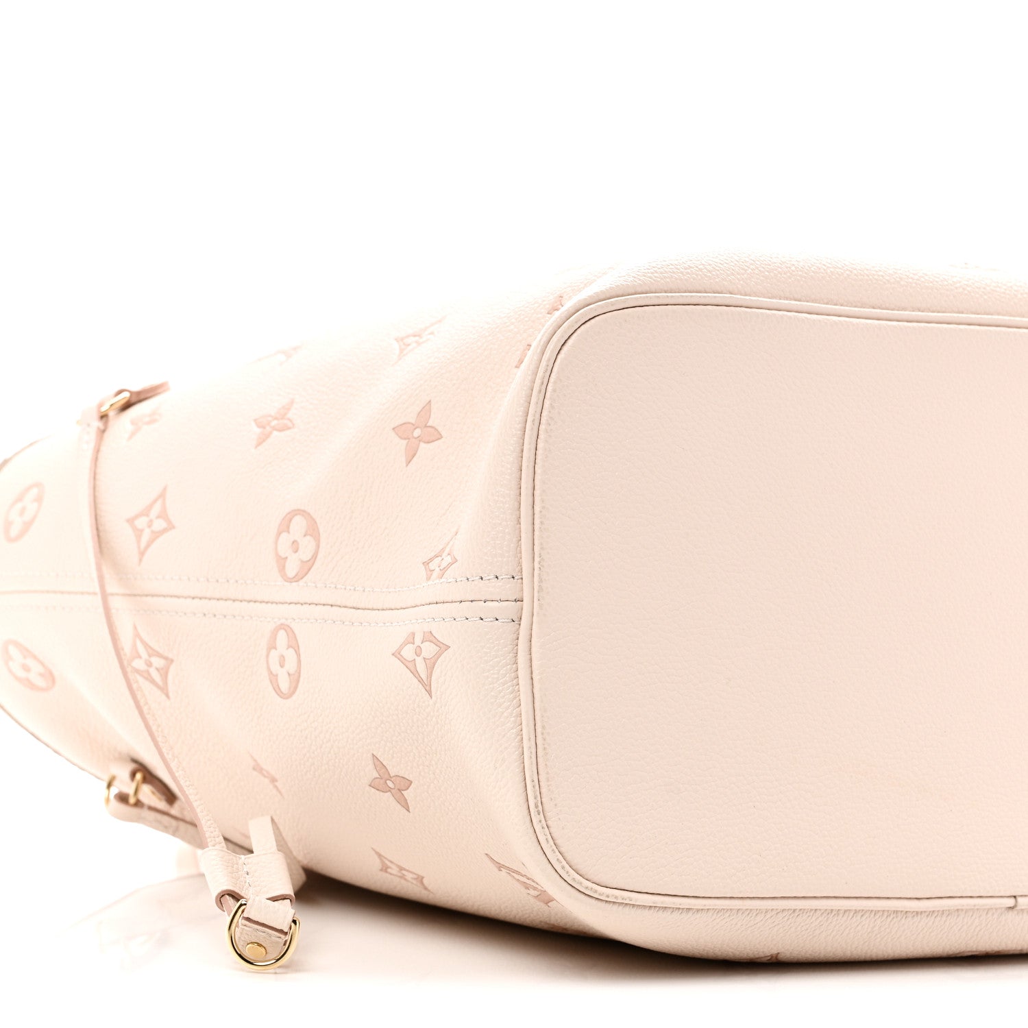 Monogram Debossed Neverfull MM Eden