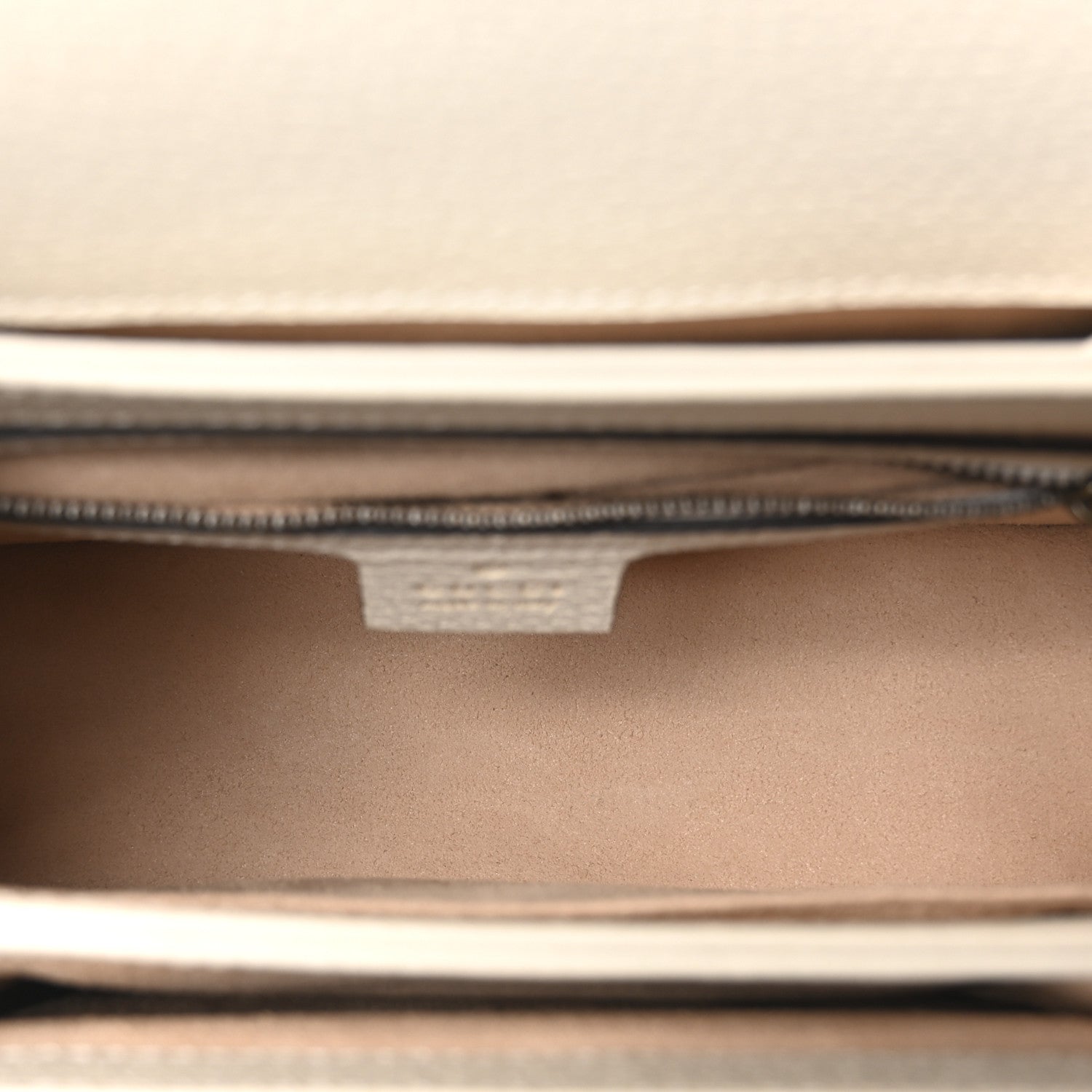 GG Supreme Monogram Small Queen Margaret Top Handle Bag White