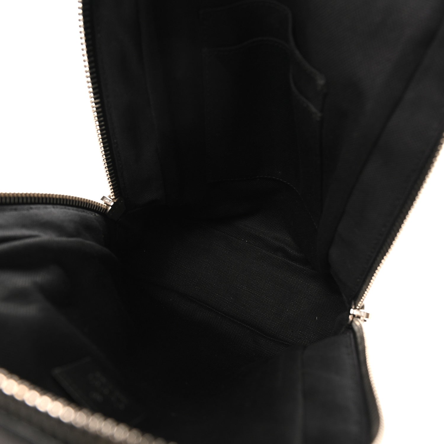 GG Supreme Monogram Web Belt Bag Black Grey