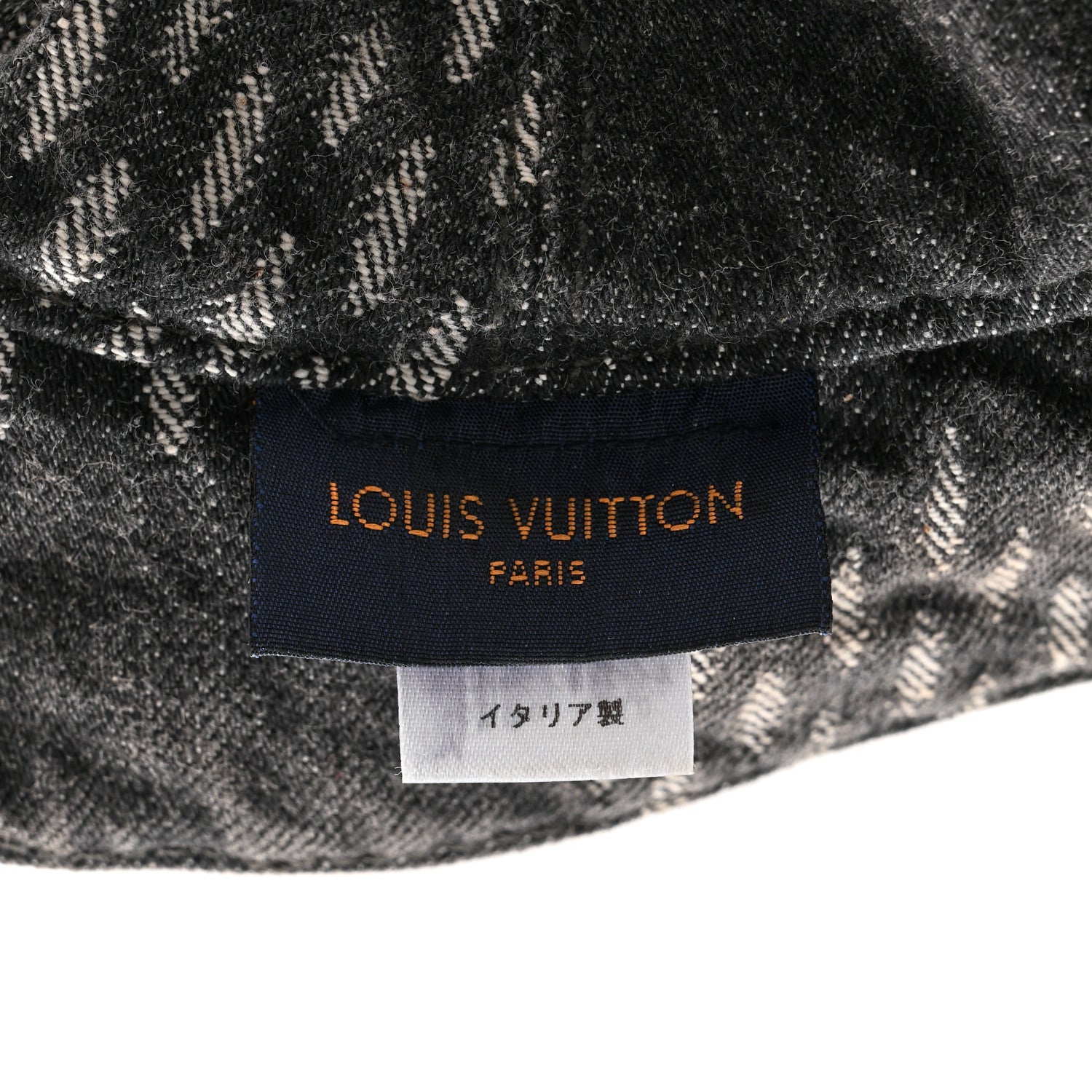 x NIGO Monogram Giant Denim Giant Damier Wave Sun Hat 60 Gray
