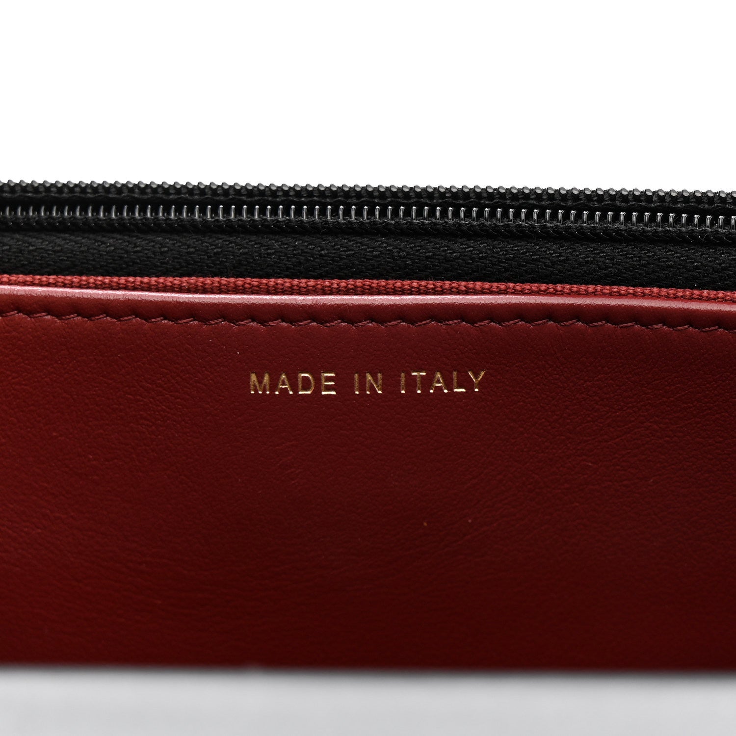 Calfskin Quilted Perfect Fit Wallet On Chain WOC Black