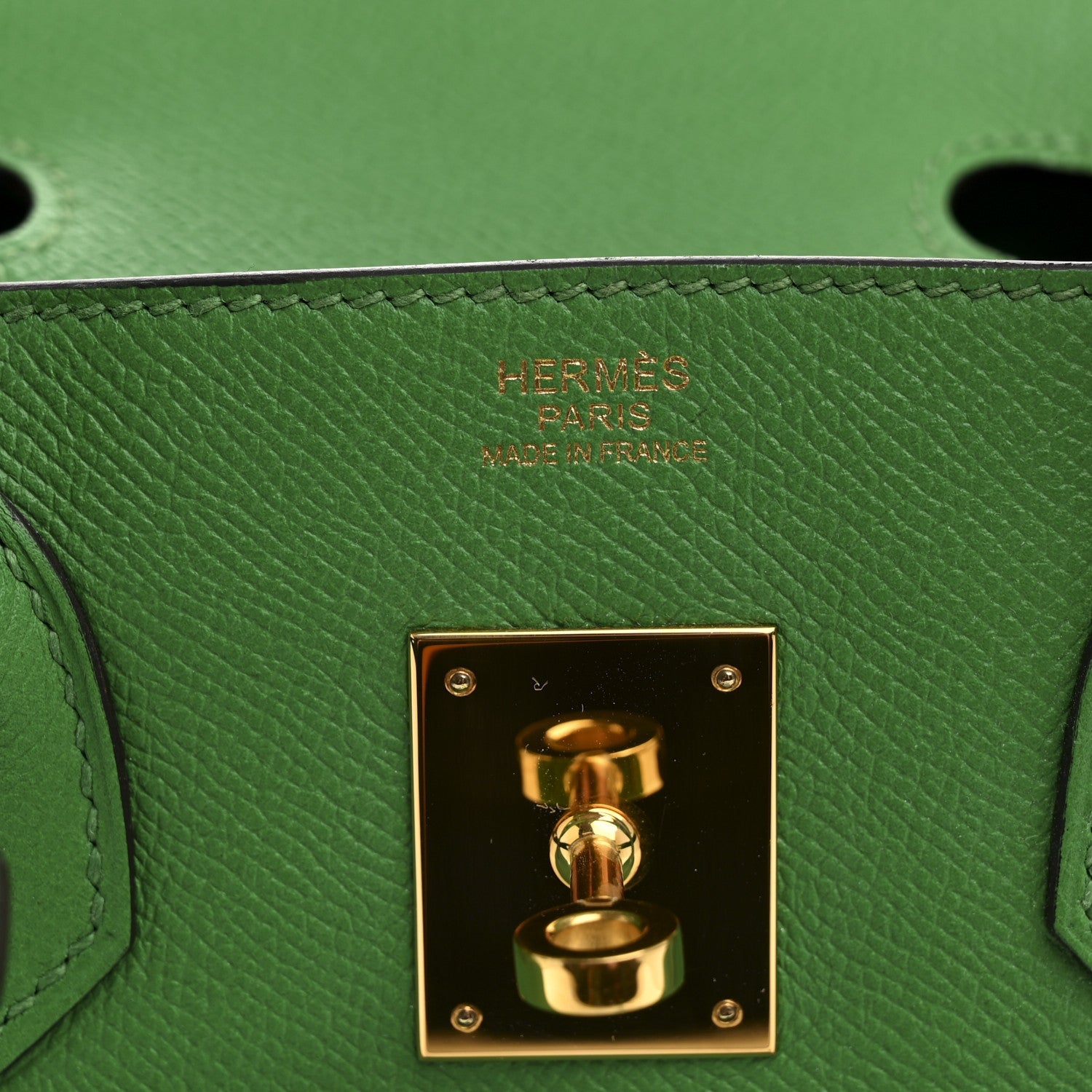 Epsom Birkin 30 Bambou