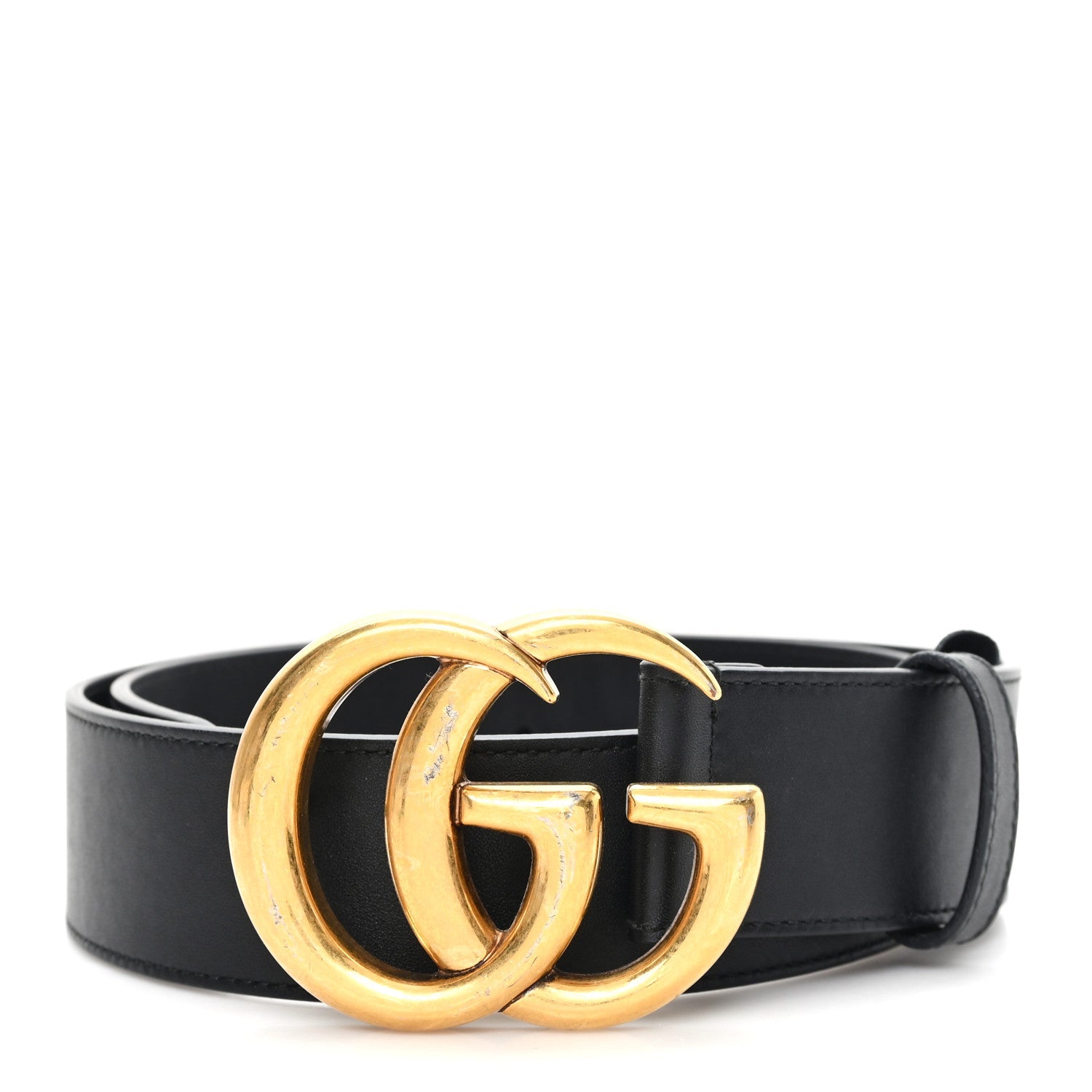 Calfskin Double G 40mm Belt 80 32 Black