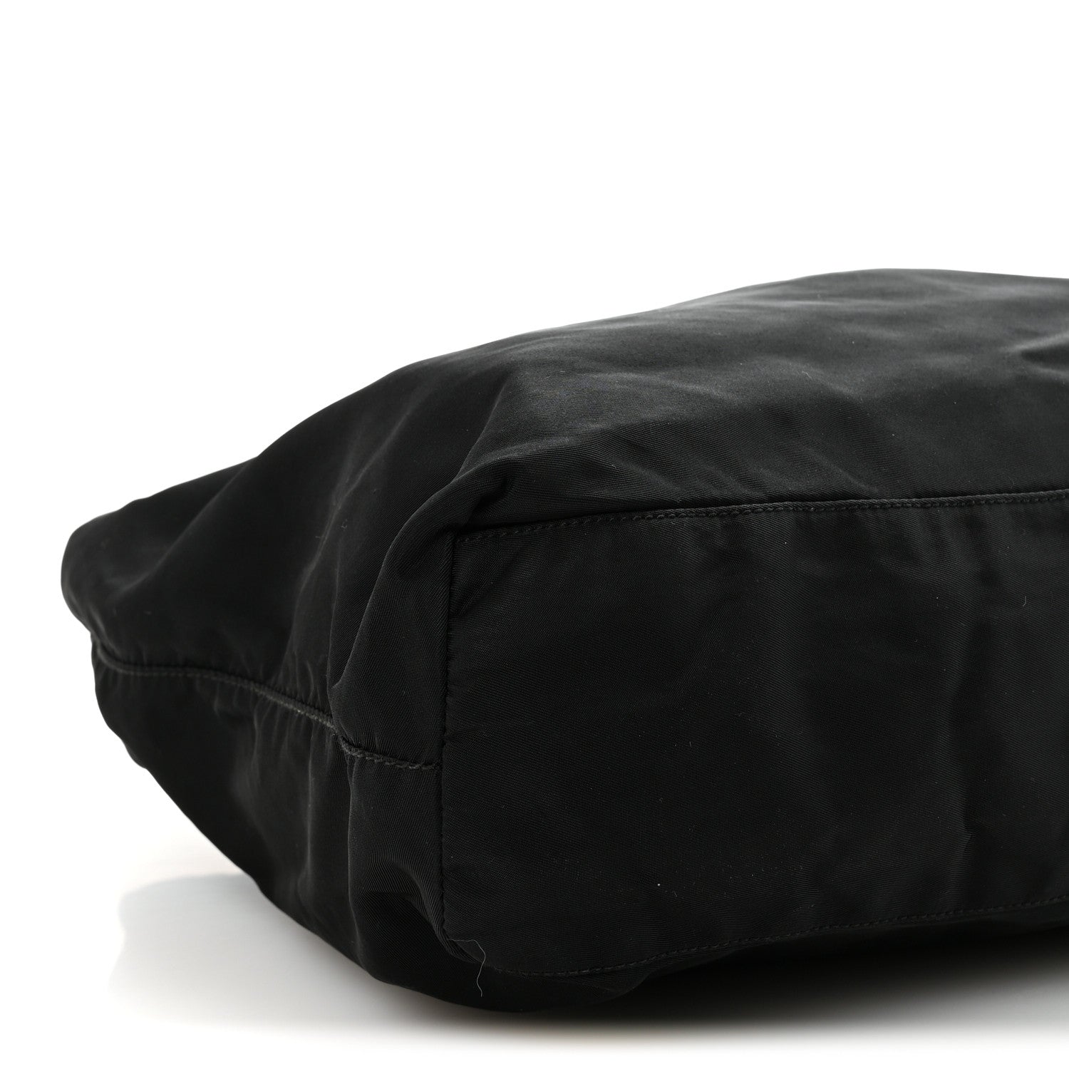 Tessuto Nylon Shopping Tote Black