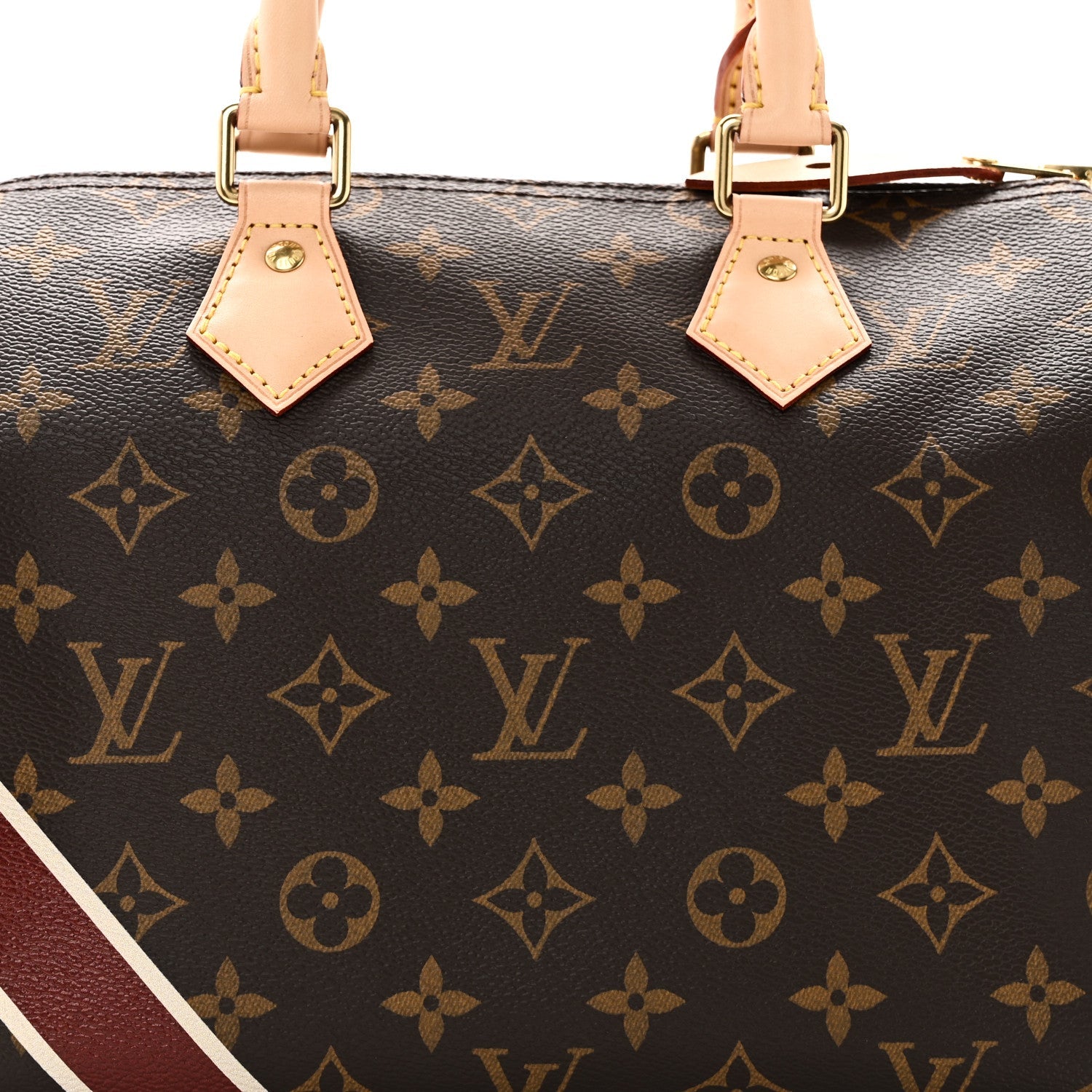 Monogram My LV Heritage Speedy 25 Burgundy Ivory