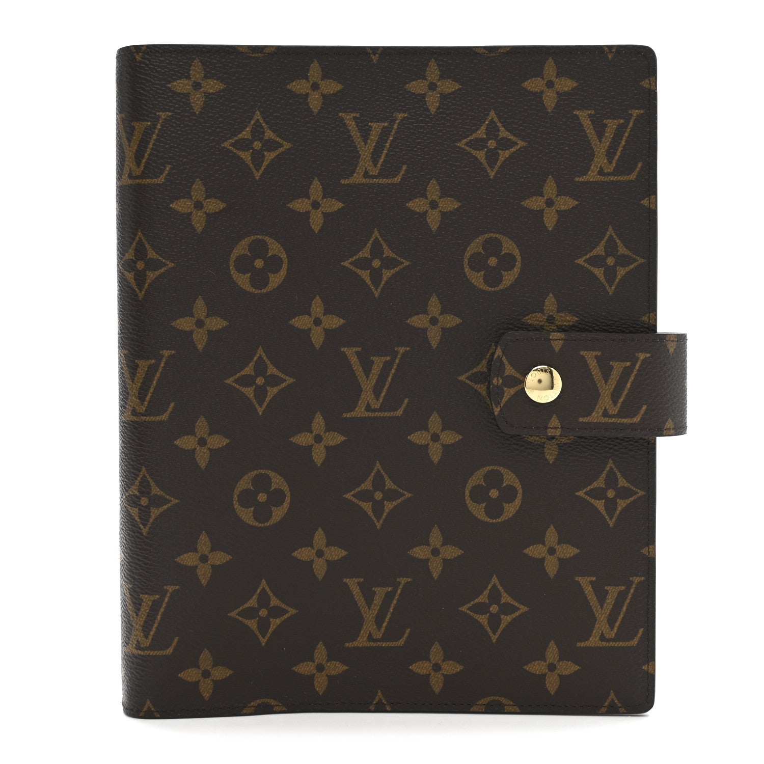 Monogram Large Ring Agenda Cover